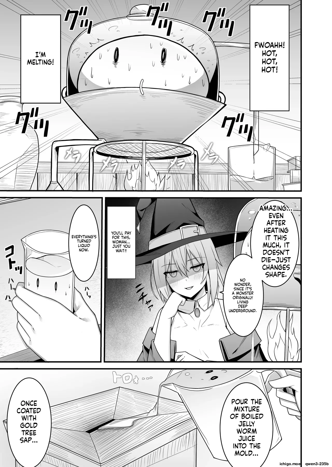 Gyakushuu Dildo ~Mahoutsukai-chan Wakaraserareru~ page 4 full