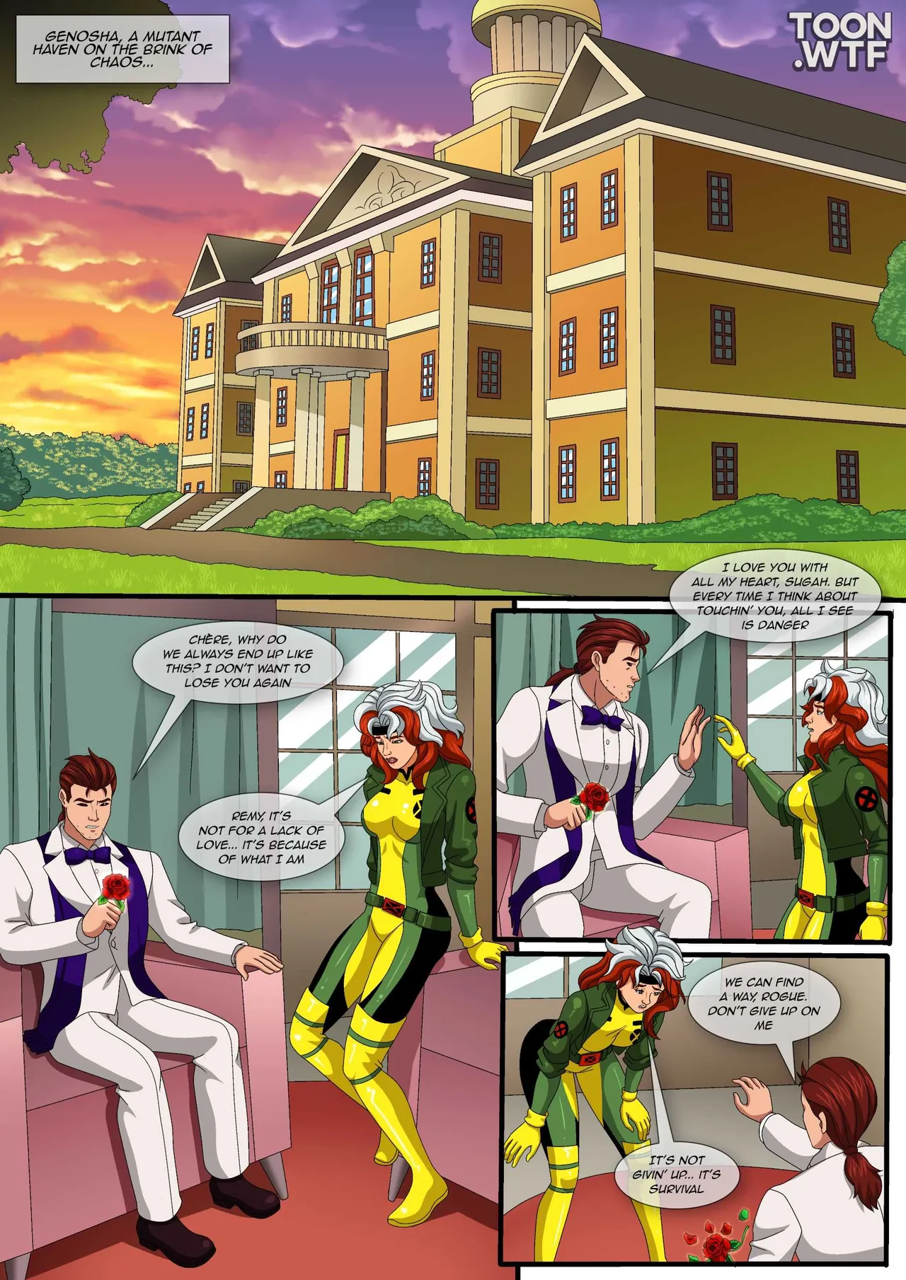 Last Night in Genosha  ONGOING page 2 full