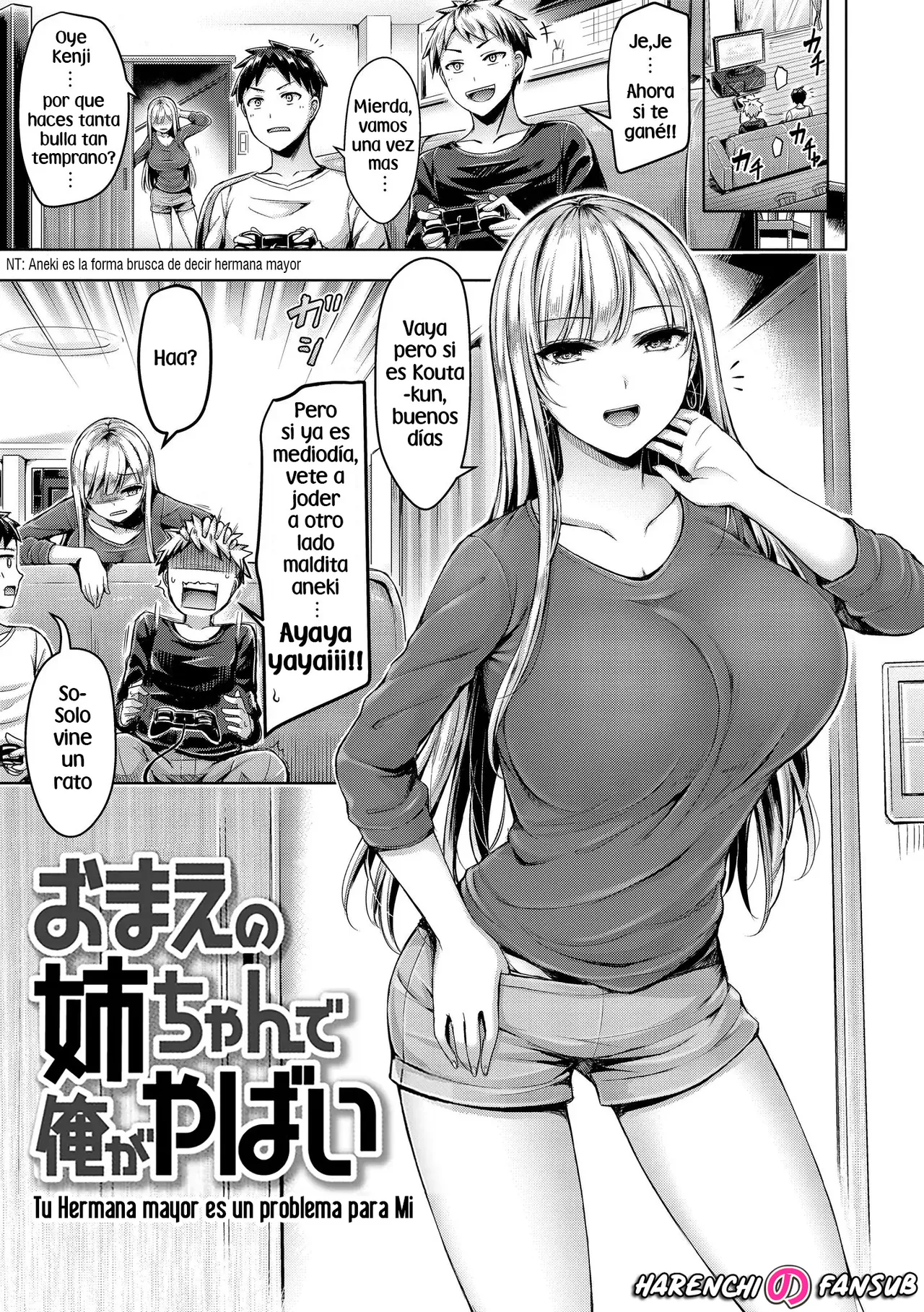 Omae no Nee-chan de Ore ga yabai | Tu Hermana Mayor es un Problema para Mi page 1 full