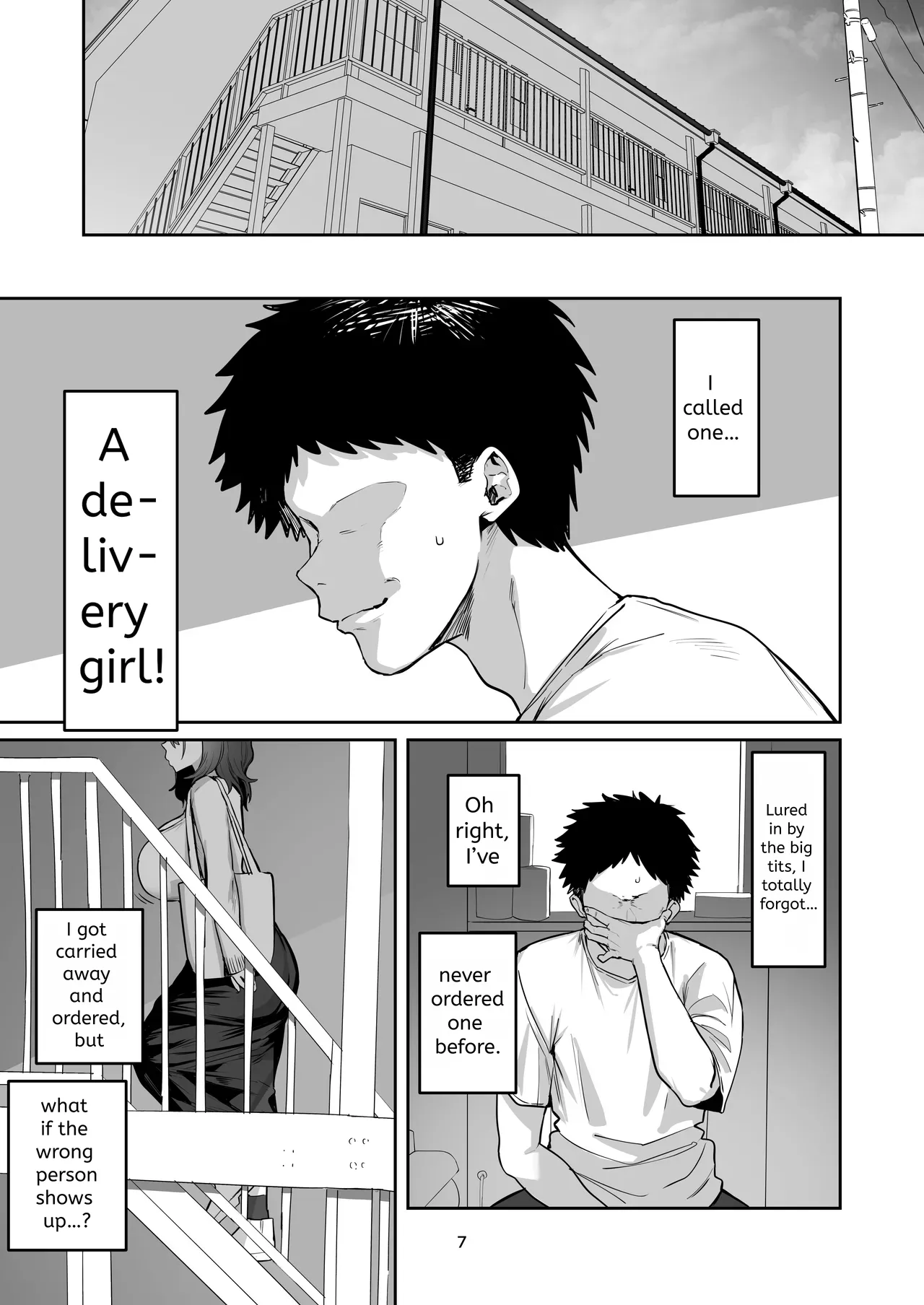 I called an escort service and my ex-girlfriend's mom showed up. page 7 full