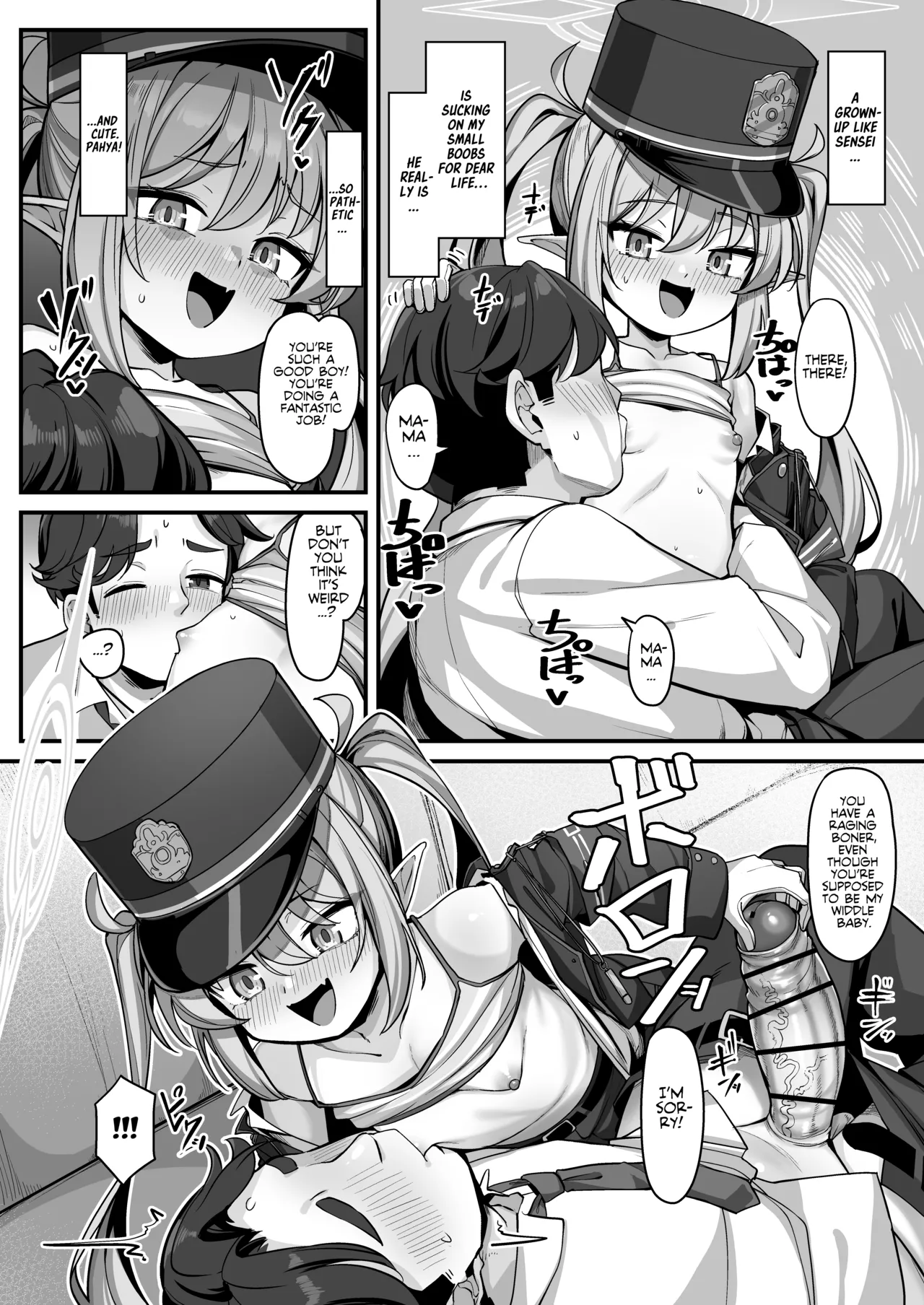 Tachibana Nozomi ni Babutte Ogyattetara Osowarechatta Hanashi | I Said Goo-goo Gaa-gaa to Nozomi and She Raped Me! page 9 full