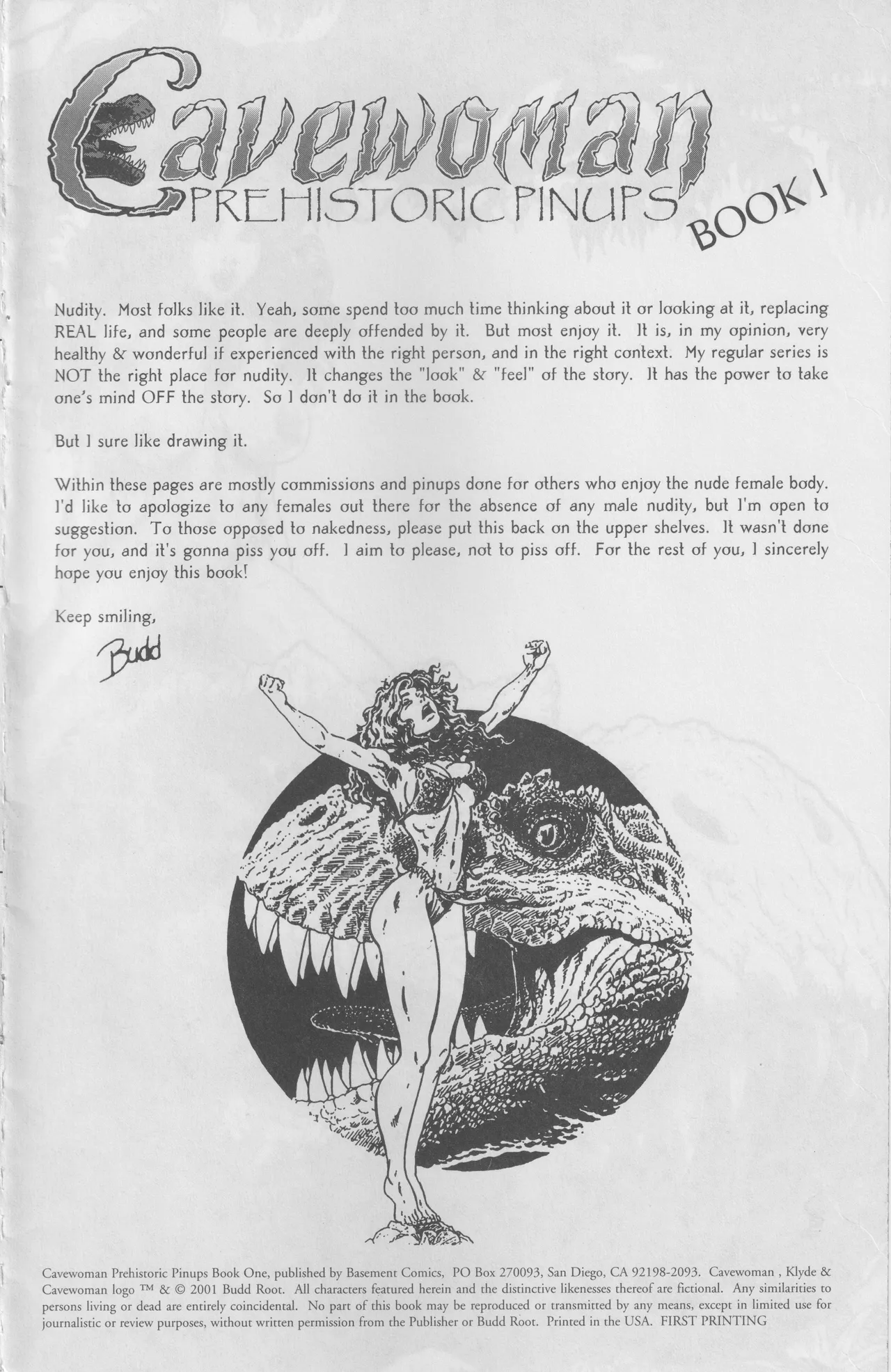 Cavewoman - Prehistoric Pinups page 3 full