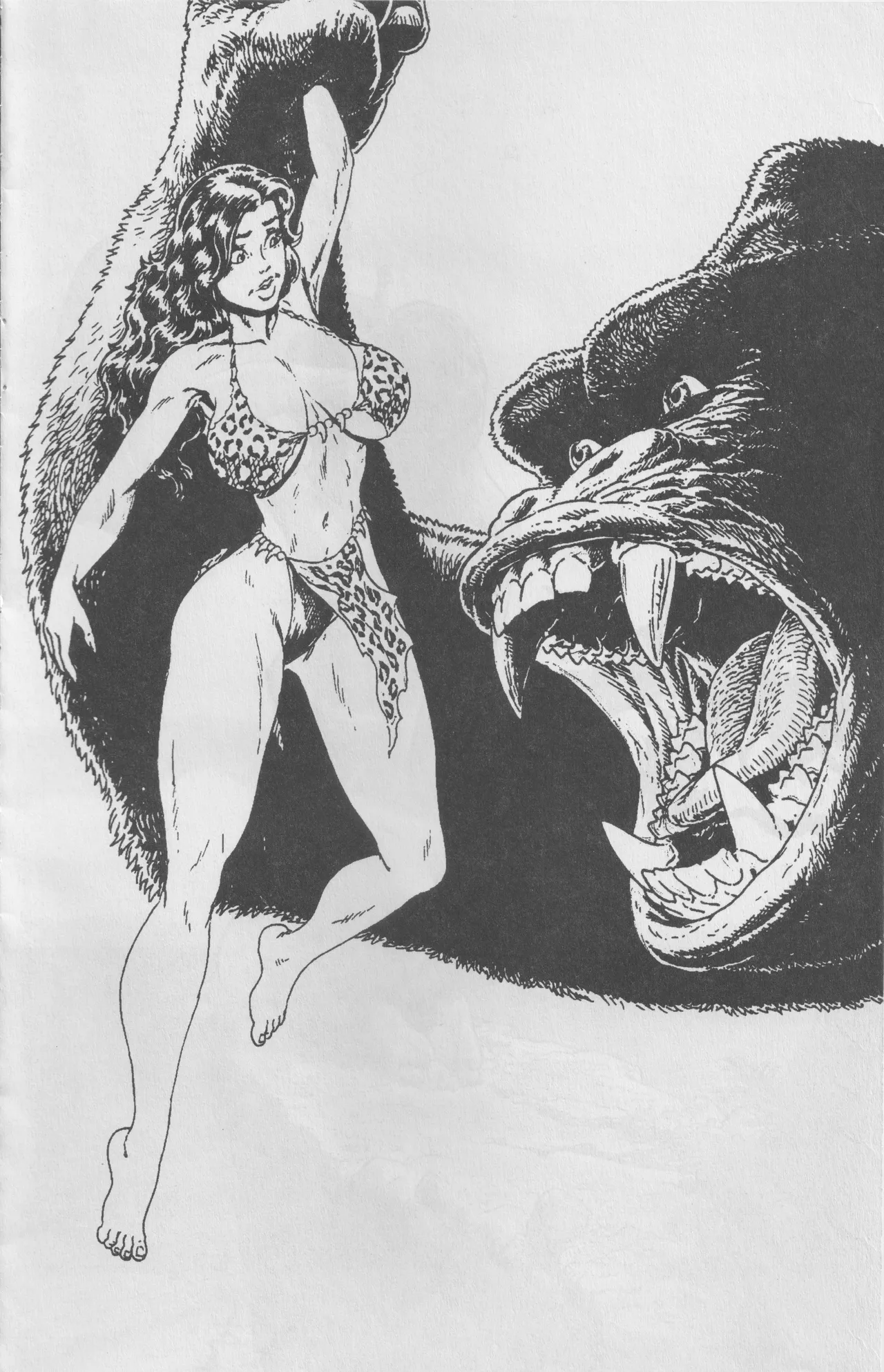 Cavewoman - Prehistoric Pinups page 7 full