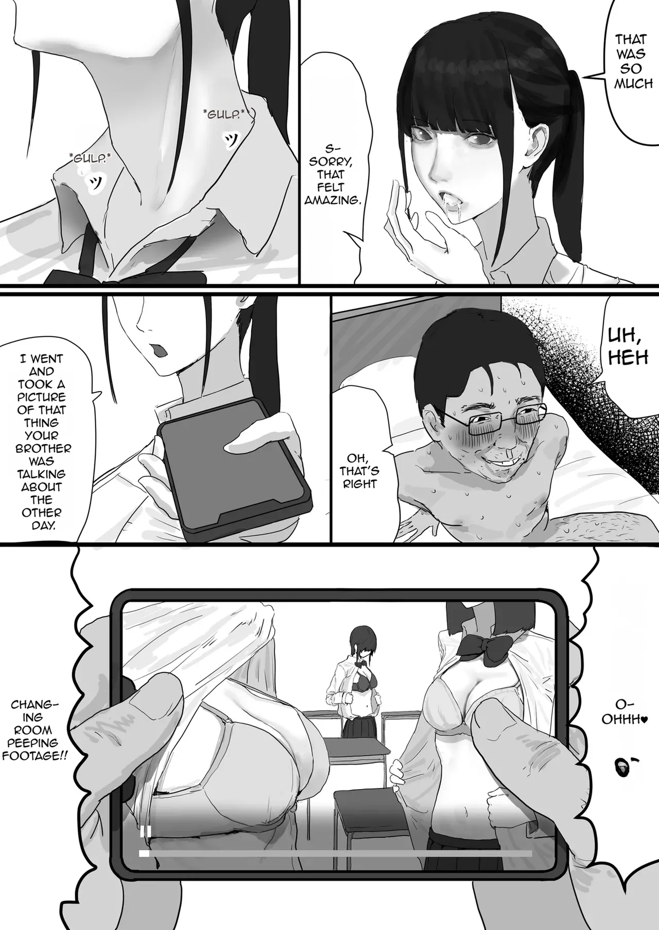A shy, nerdy guy gets dragged by his little sister to a school trip page 10 full