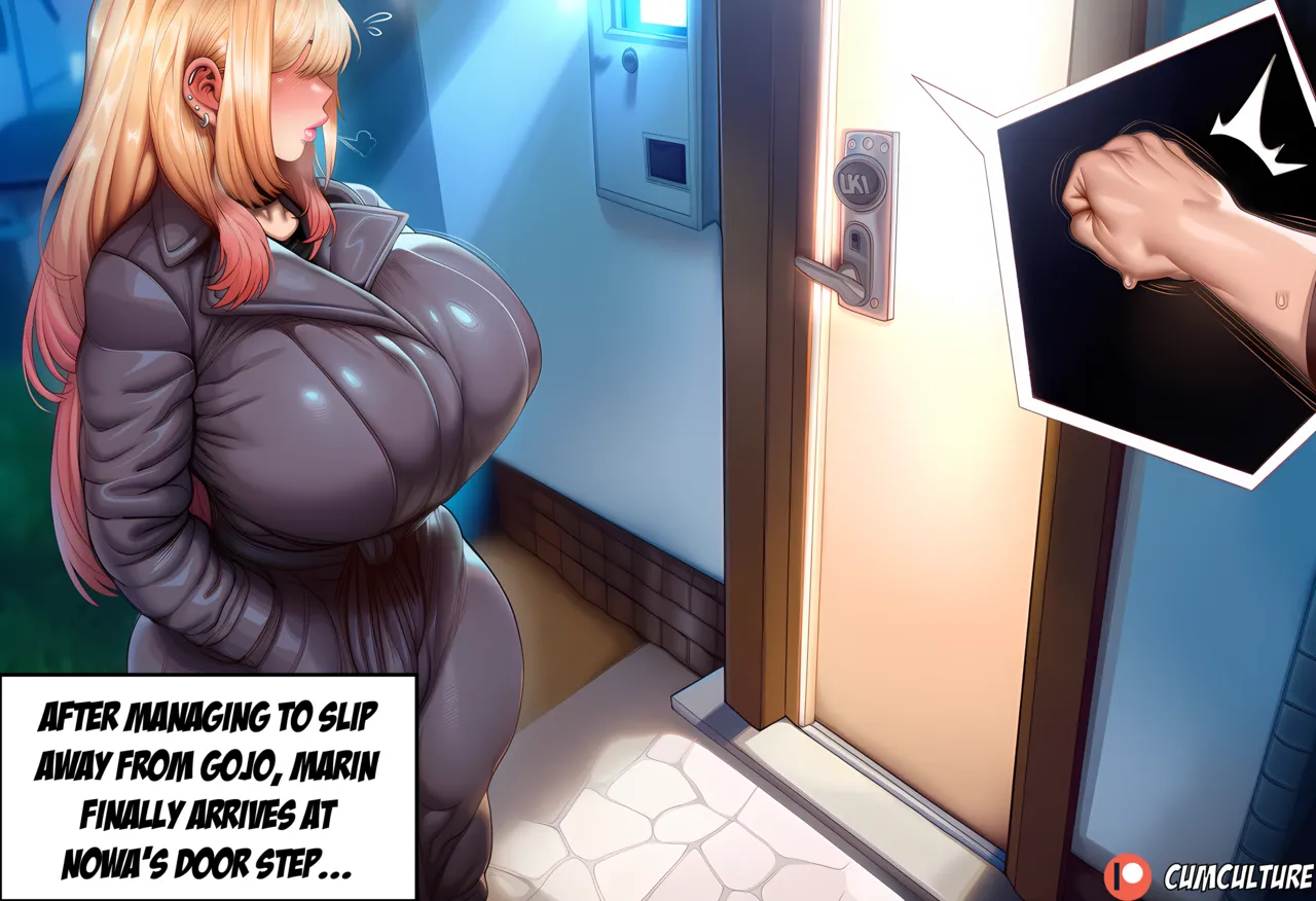 Marin's late night visit  | Full Comic vv55 Culture page 5 full