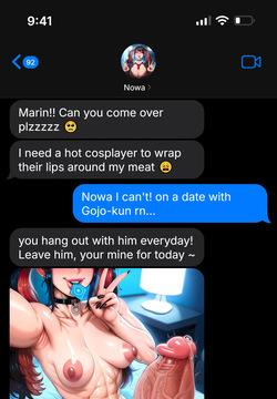 Marin's late night visit  | Full Comic vv55 Culture
