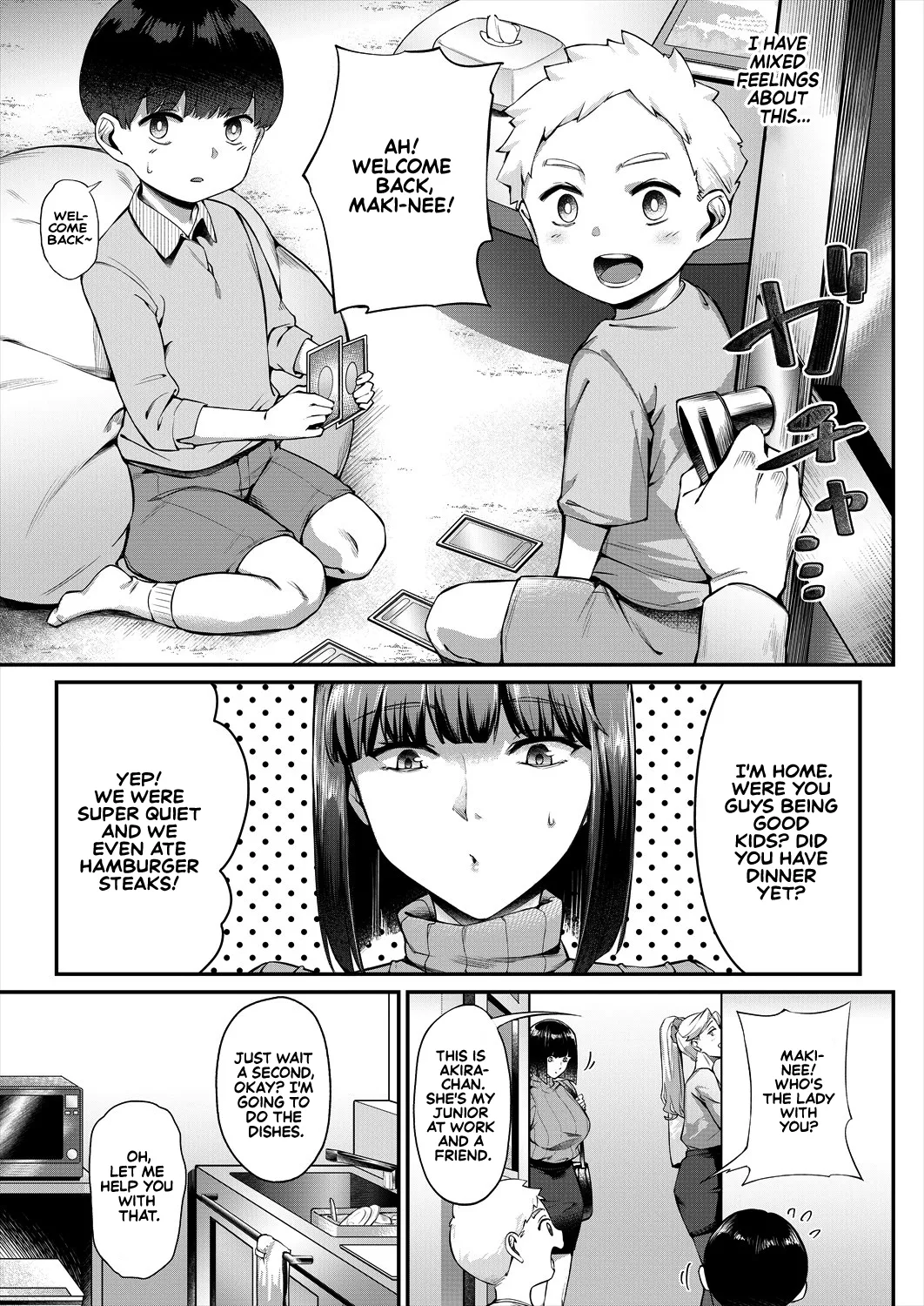 What It Takes to Get Used to Boys ~An Office Lady's Trouble~ page 5 full