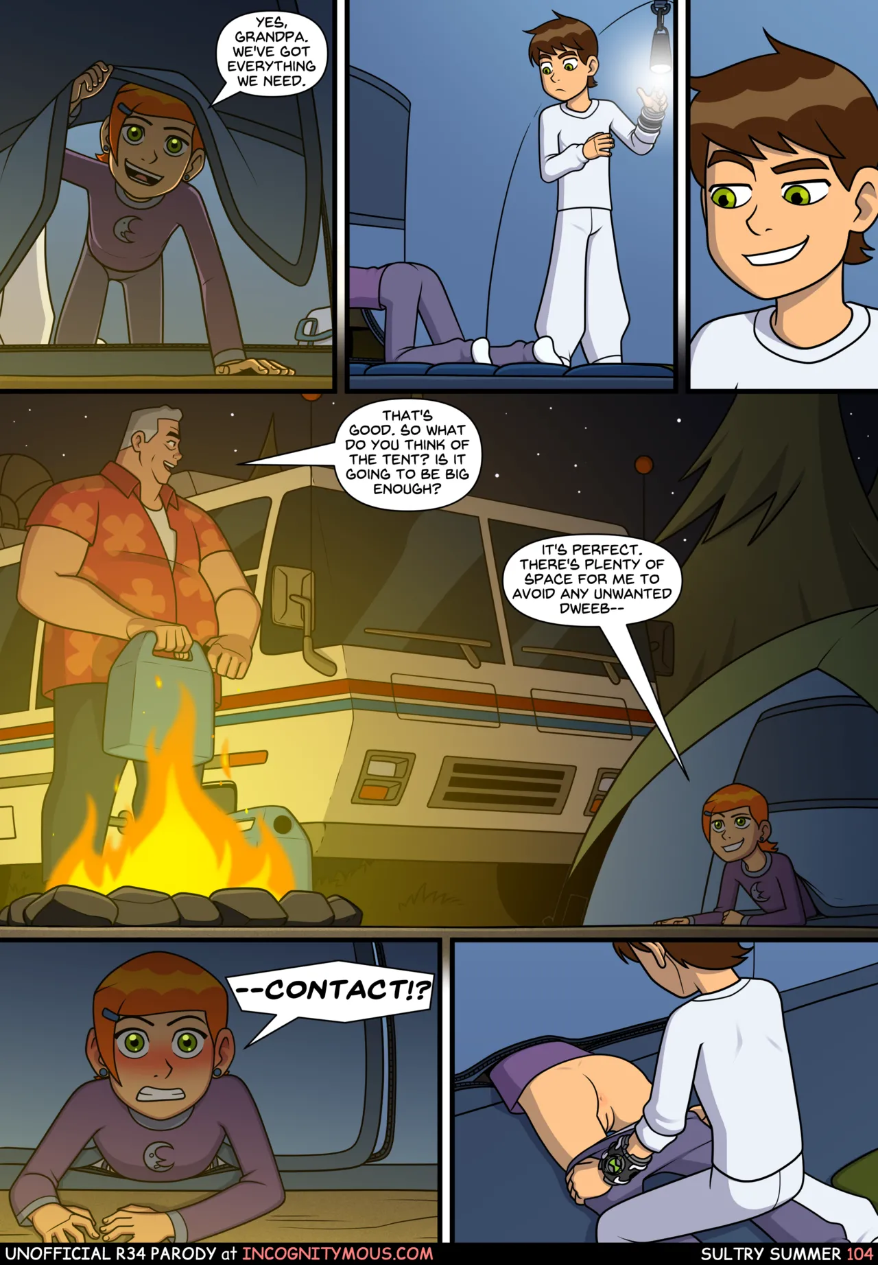 Siblings007 Gwen tennyson and ben Tennyson page 8 full