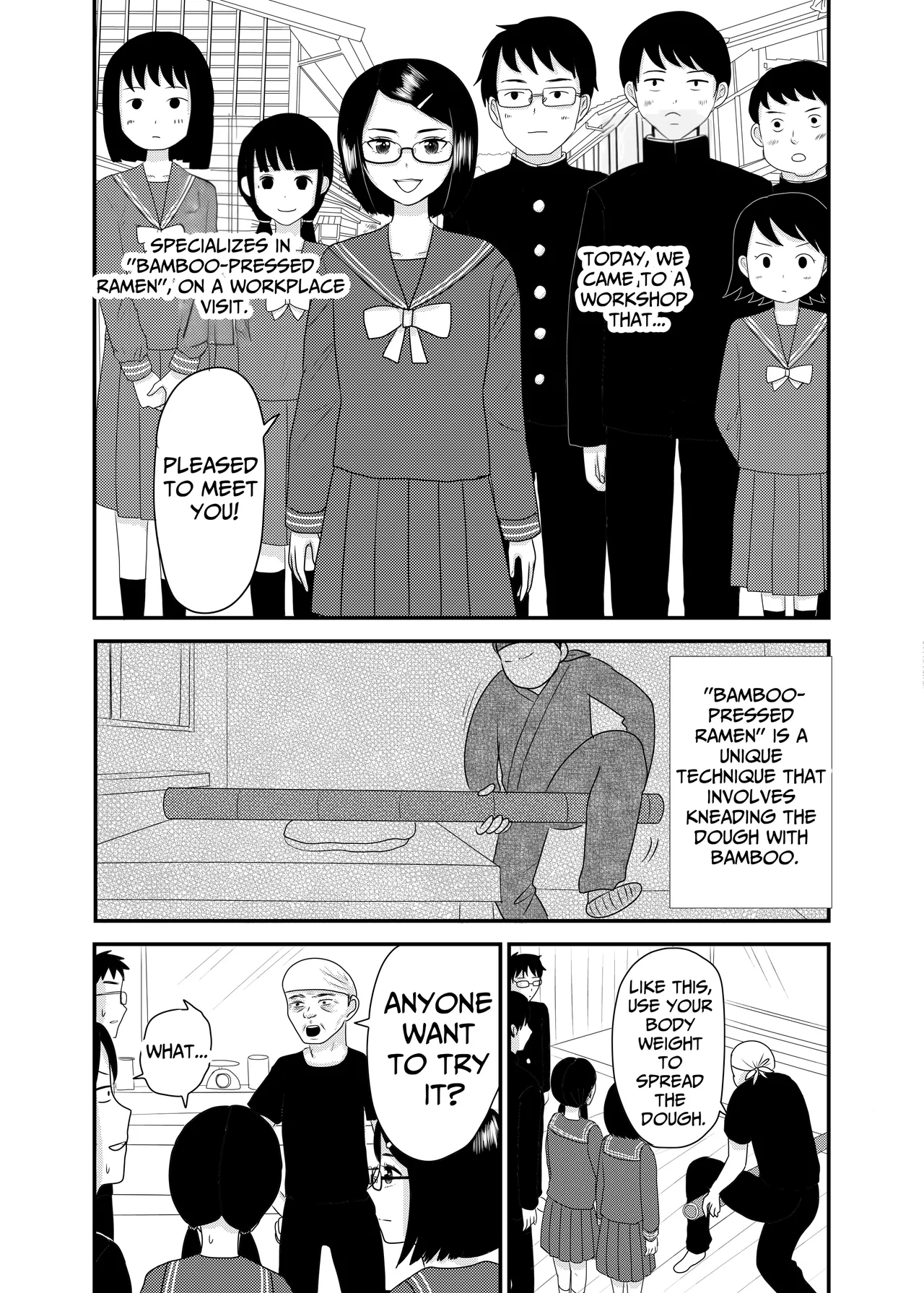 Fully Naked Humiliating Bamboo Kneaded Ramen Noodles page 2 full