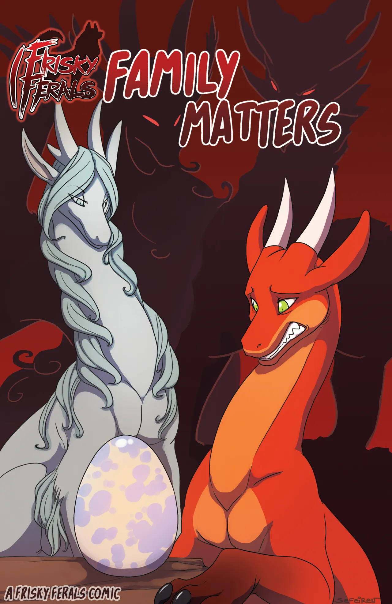Frisky Ferals - Family Matters page 1 full