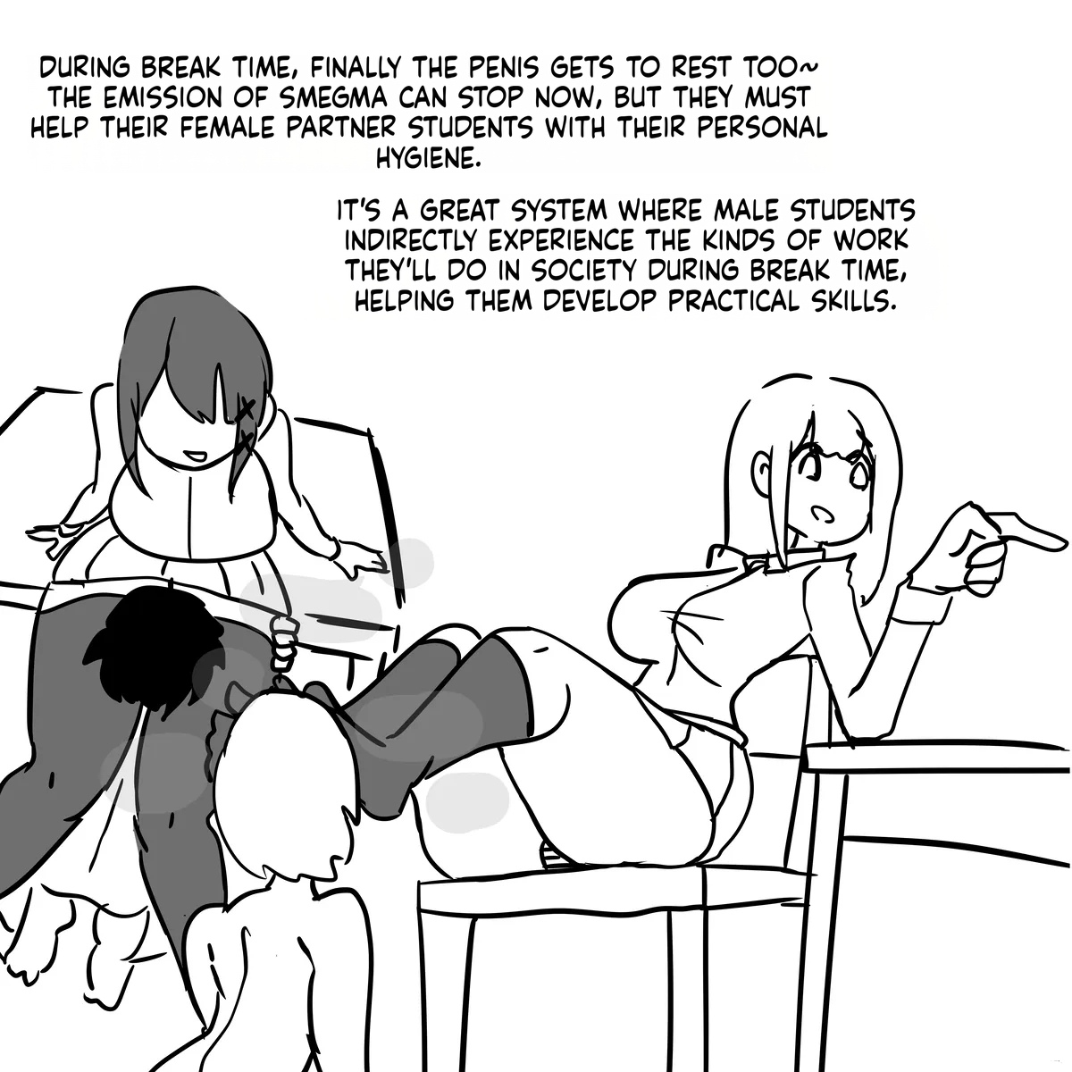 A school in a female-dominated society." page 6 full