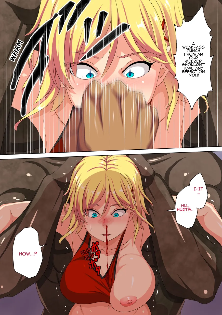 Defeated Heroine Gets Battered &amp; Fucked: Boyish Heroine Sarah page 8 full