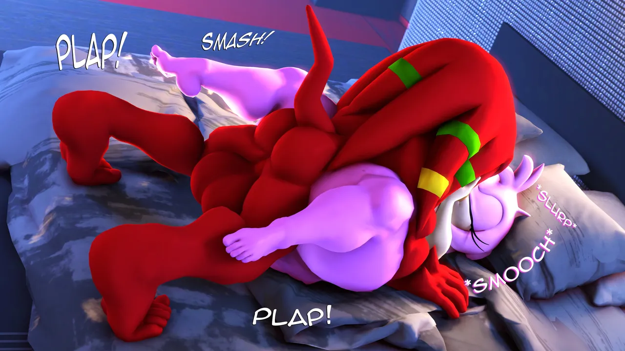 Amy X Knuckles by Rocketspuff page 3 full