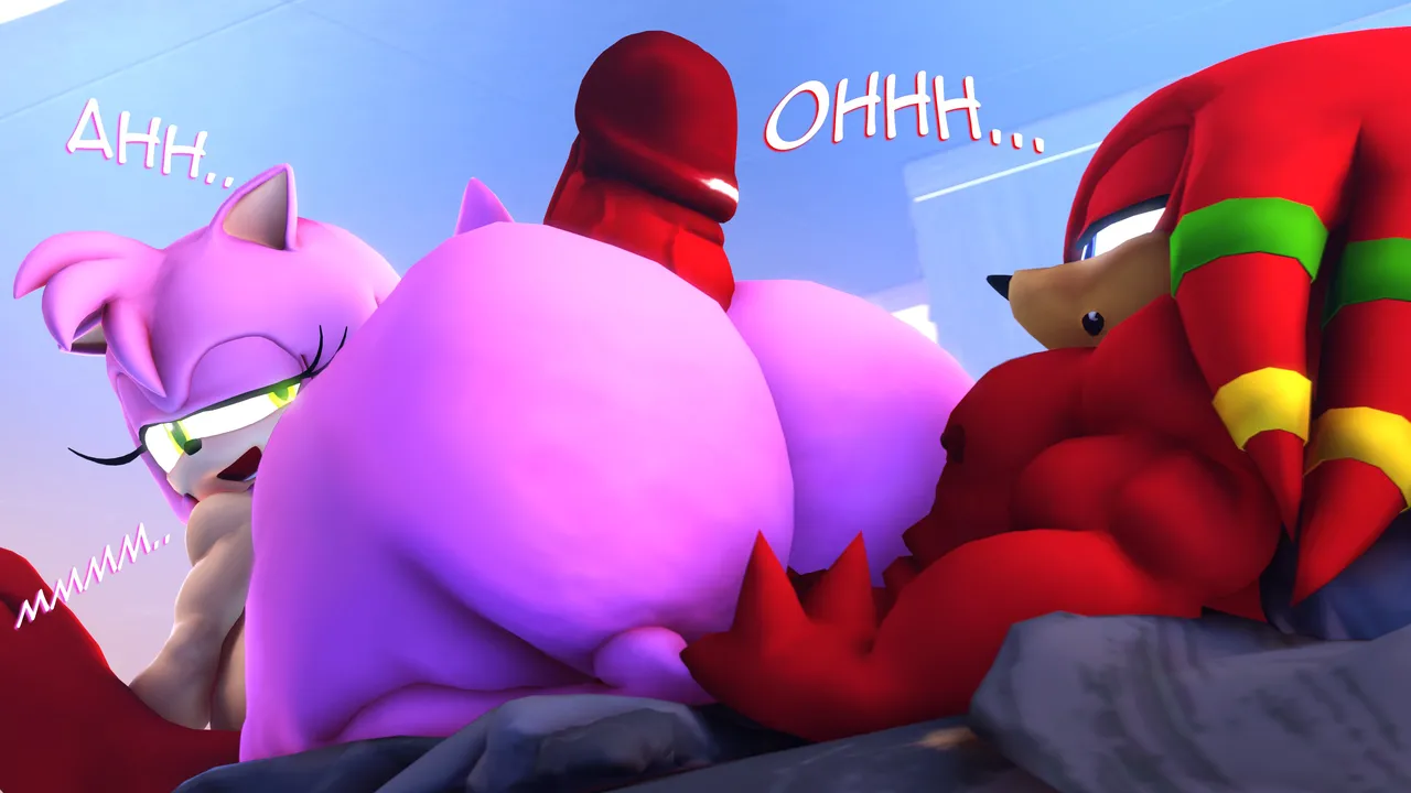 Amy X Knuckles by Rocketspuff page 5 full