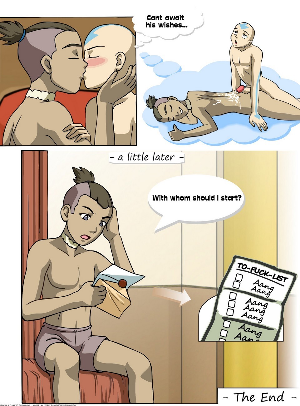 Sokka's Biggest Wish - Palcomix page 7 full