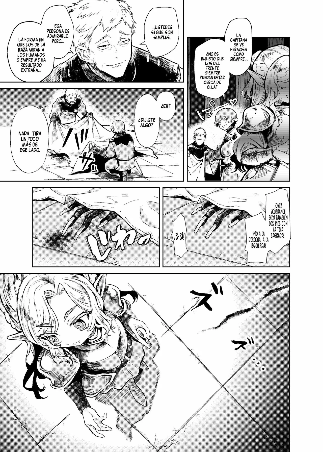 La capitana de los Caballeros Sagrados fue a un burdel para tratar una maldición sexual page 6 full