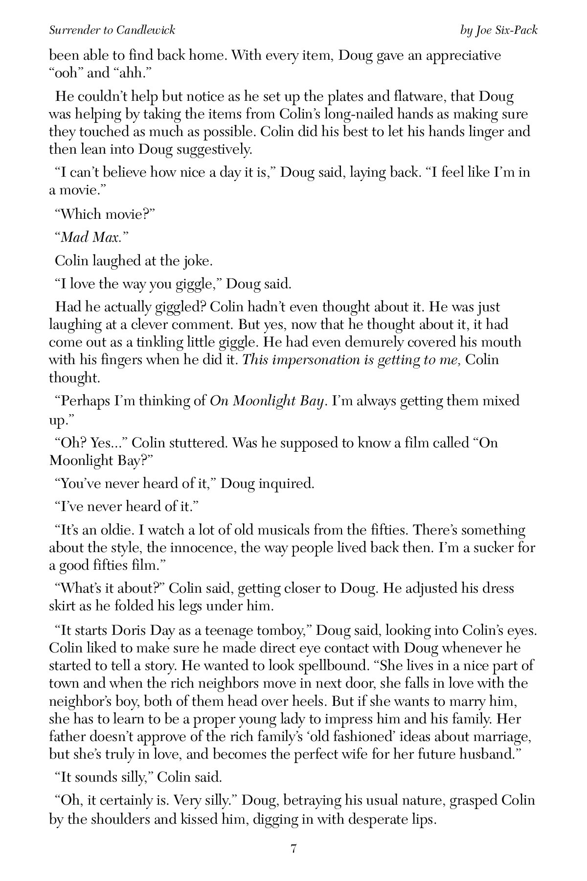 surrender to candlewick joe six-pack page 10 full