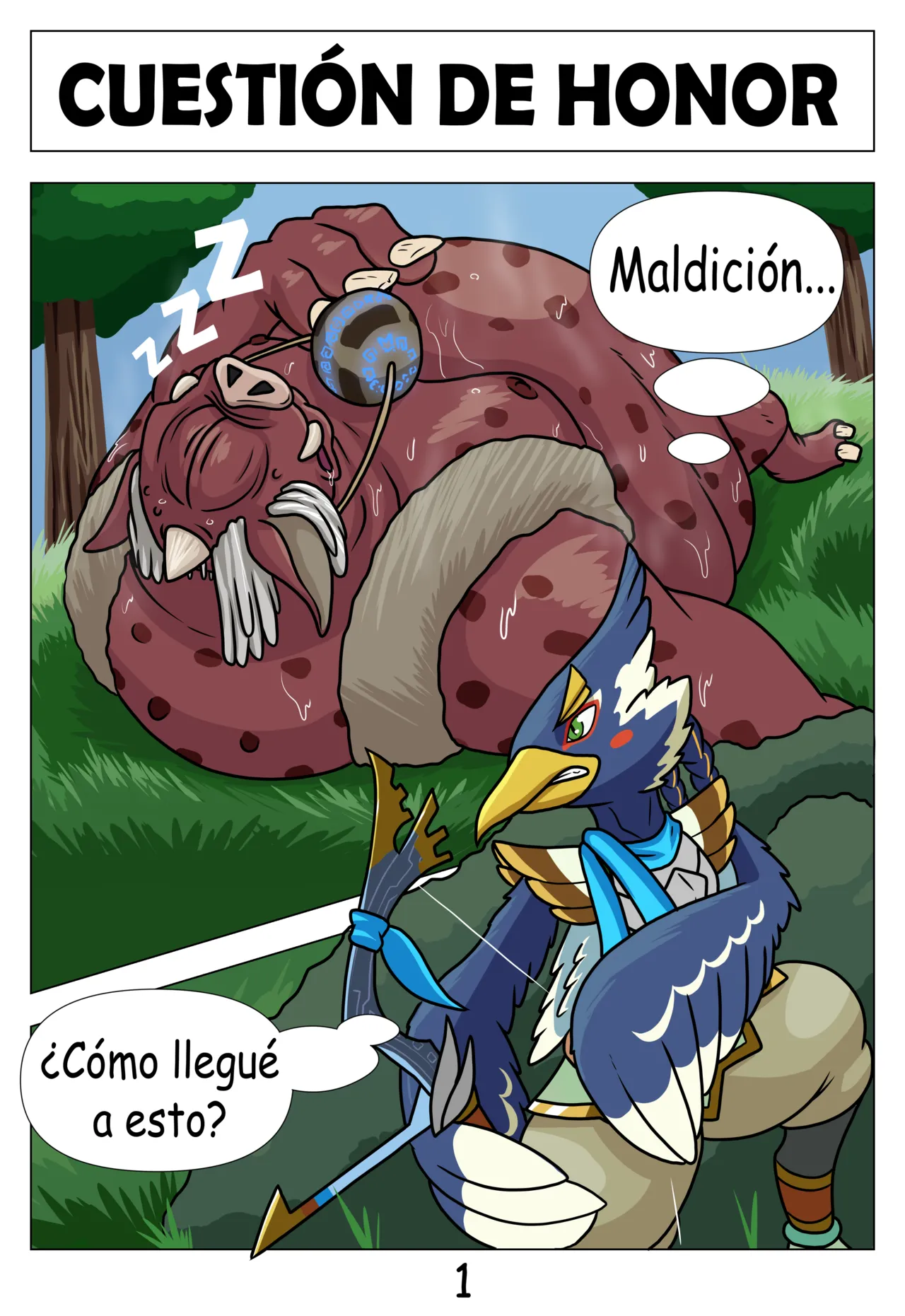 Cuestión de Honor page 1 full