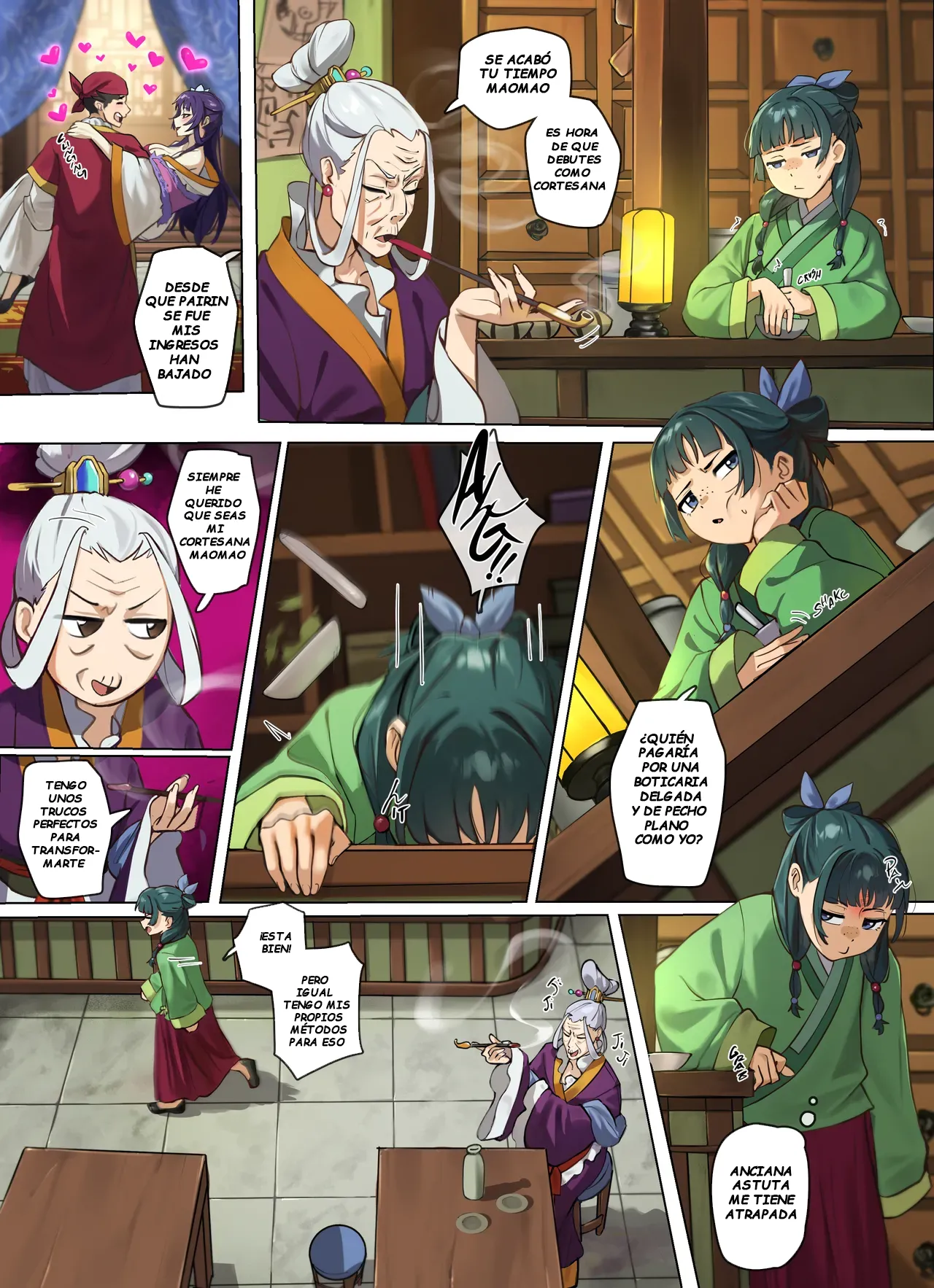 The Queen of The Verdigris House  Sin Censura page 4 full