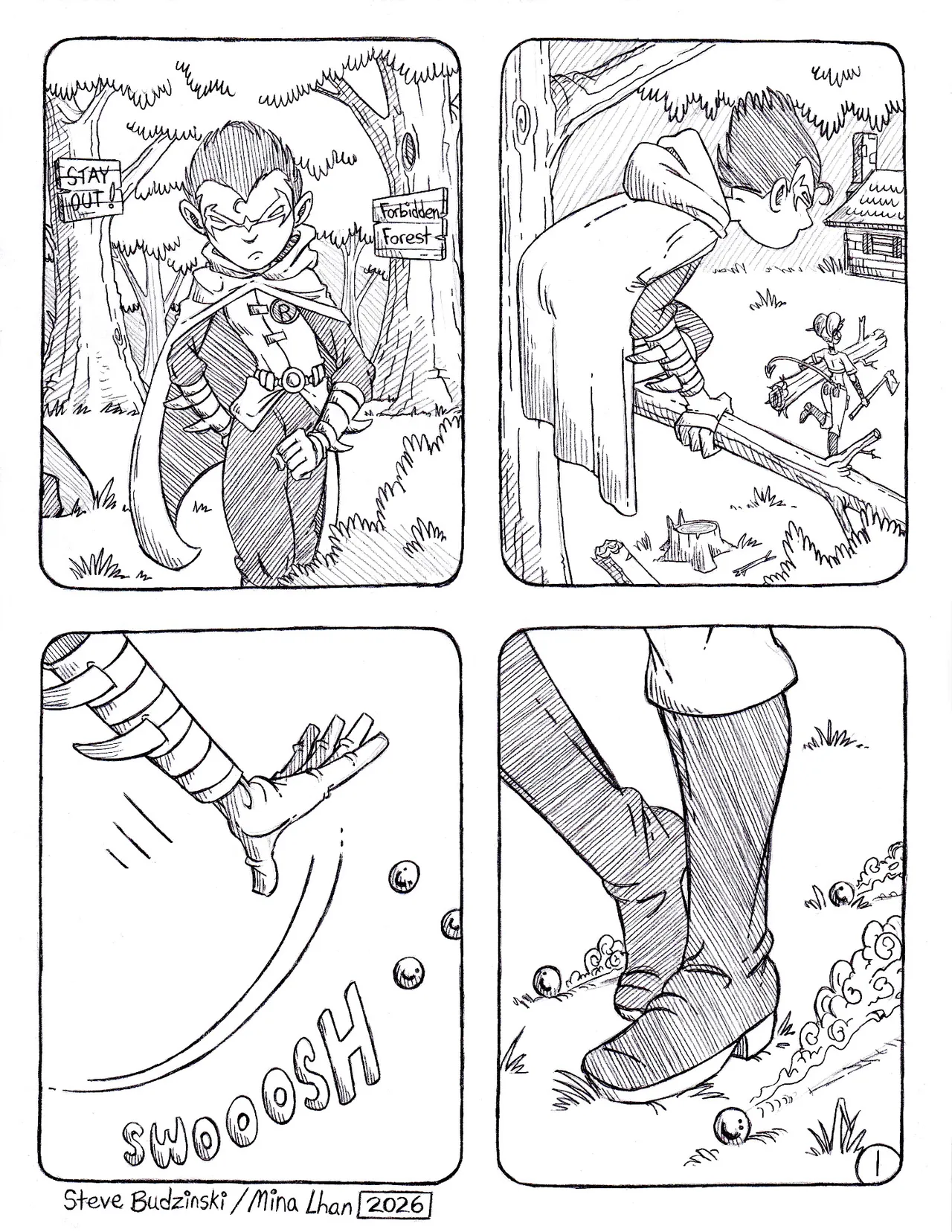 The Bat Brat page 1 full