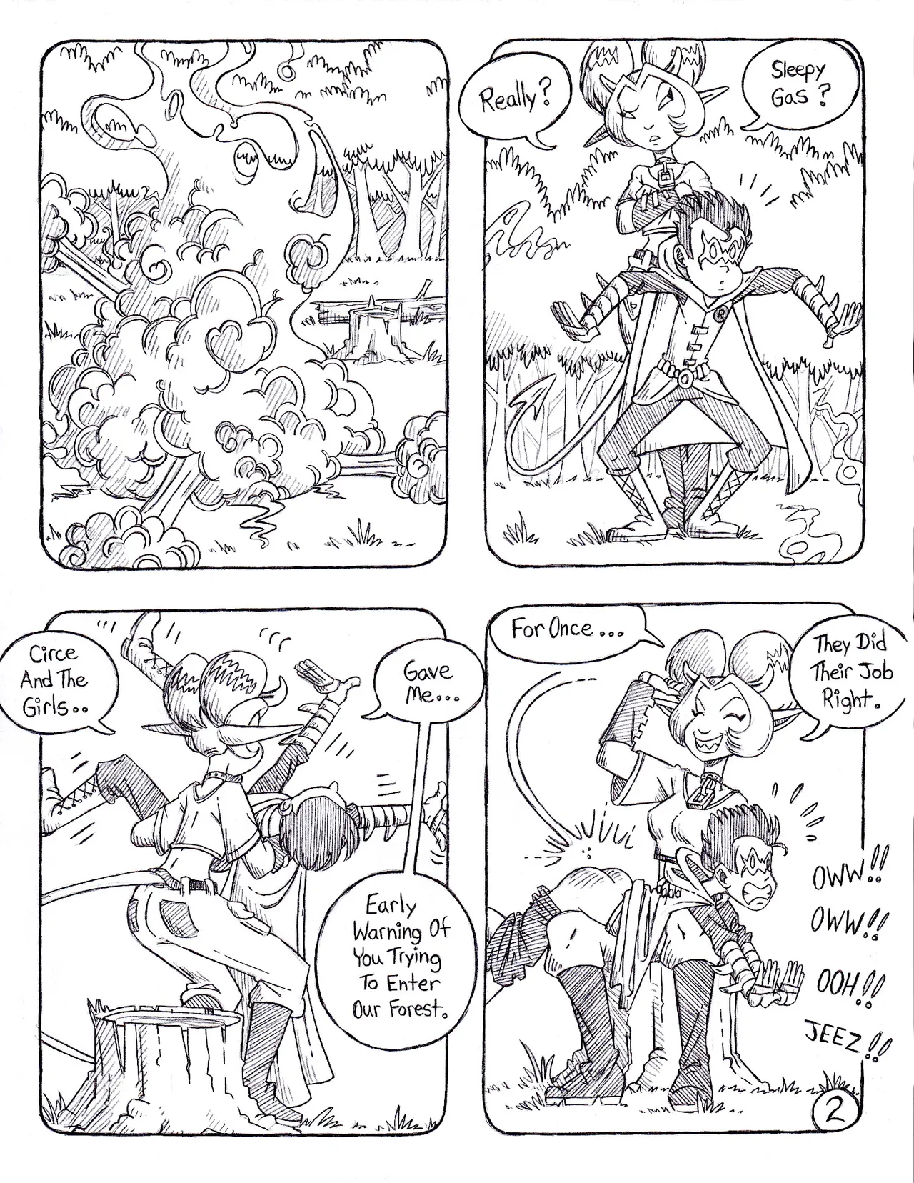 The Bat Brat page 2 full