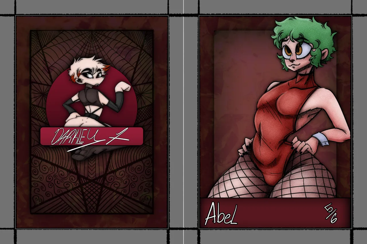 Darkley's DIY Trading Cards page 2 full