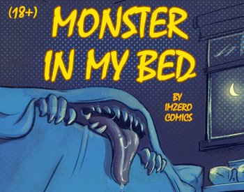 Monster in my bed cover