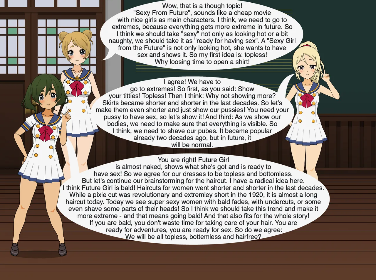 Christmas Girl celebrates Christmas - Merry Christmas 2 page 4 full