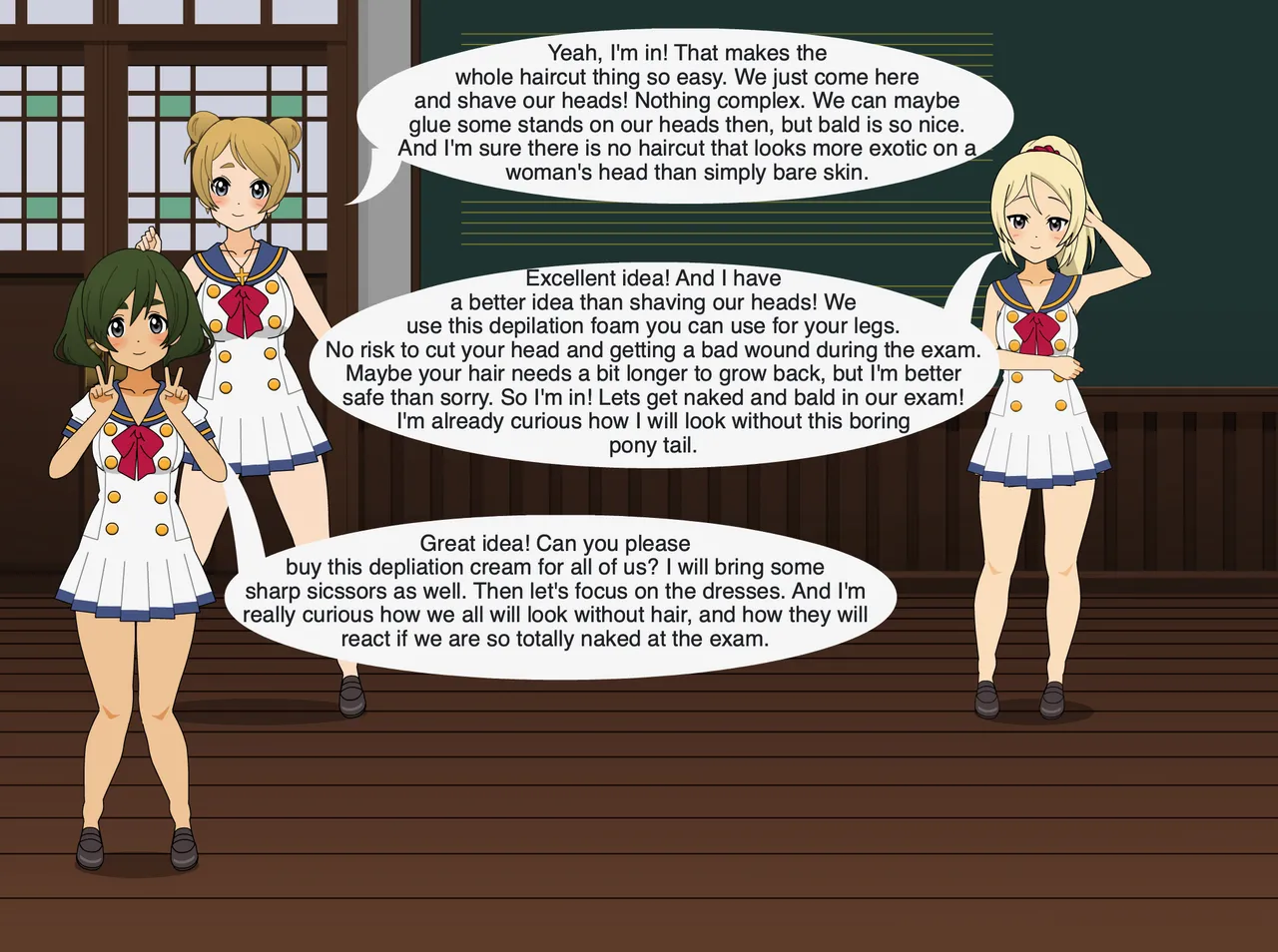 Christmas Girl celebrates Christmas - Merry Christmas 2 page 5 full