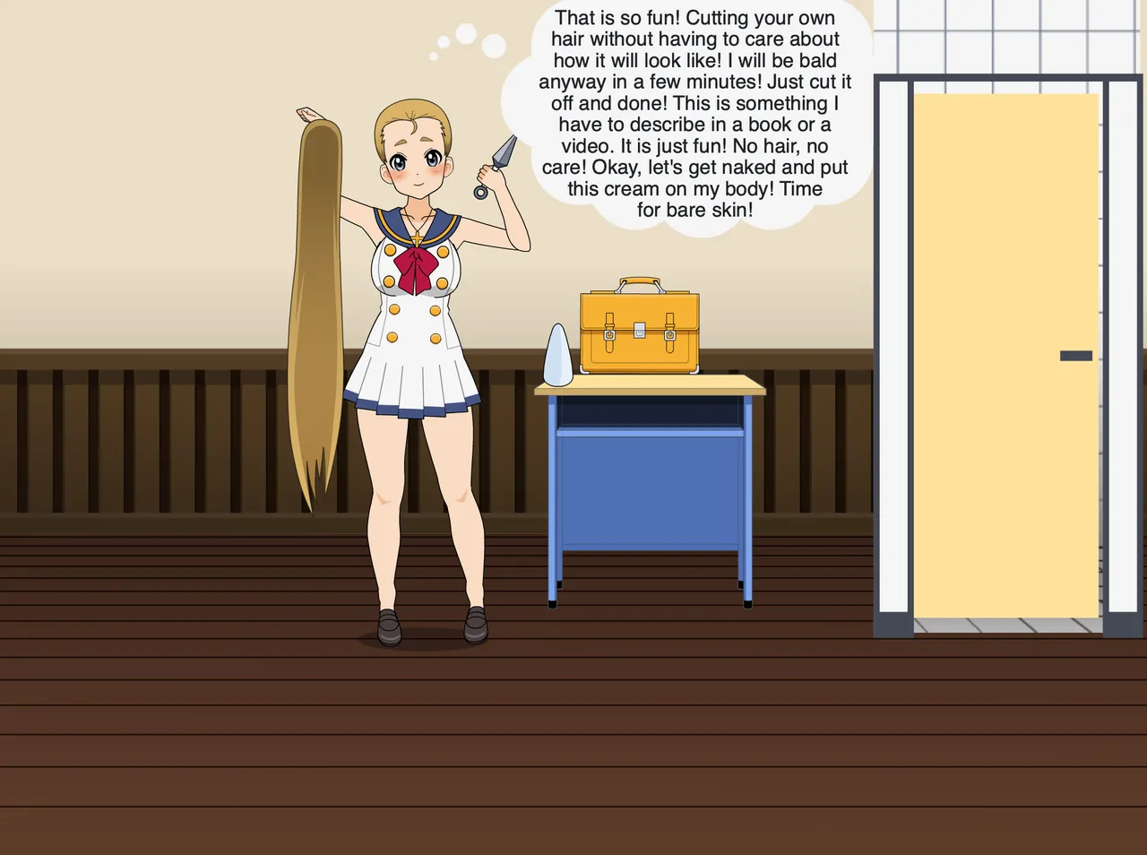 Christmas Girl celebrates Christmas - Merry Christmas 2 page 8 full