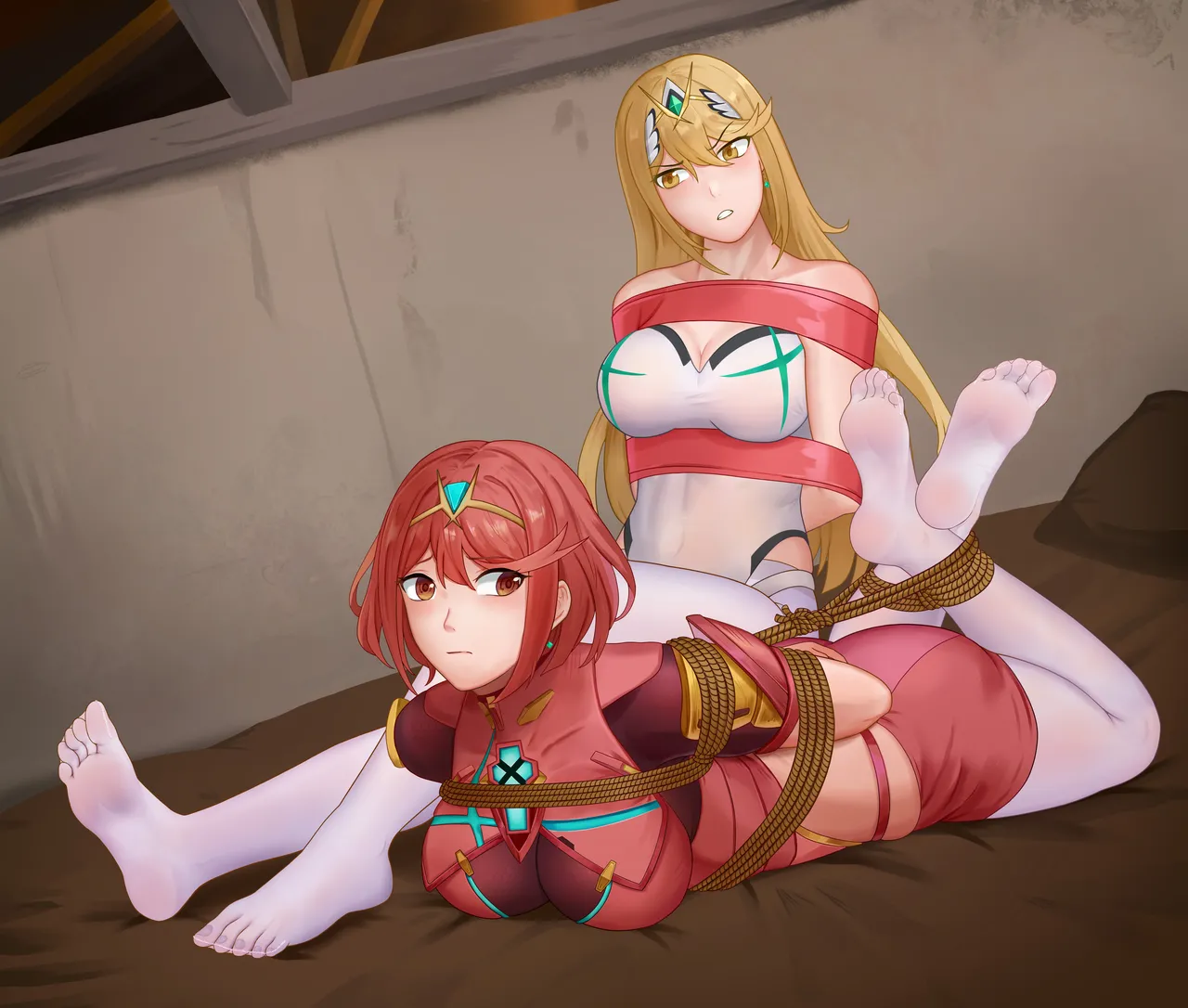 Yueheidao - Pyra and Mythra page 2 full