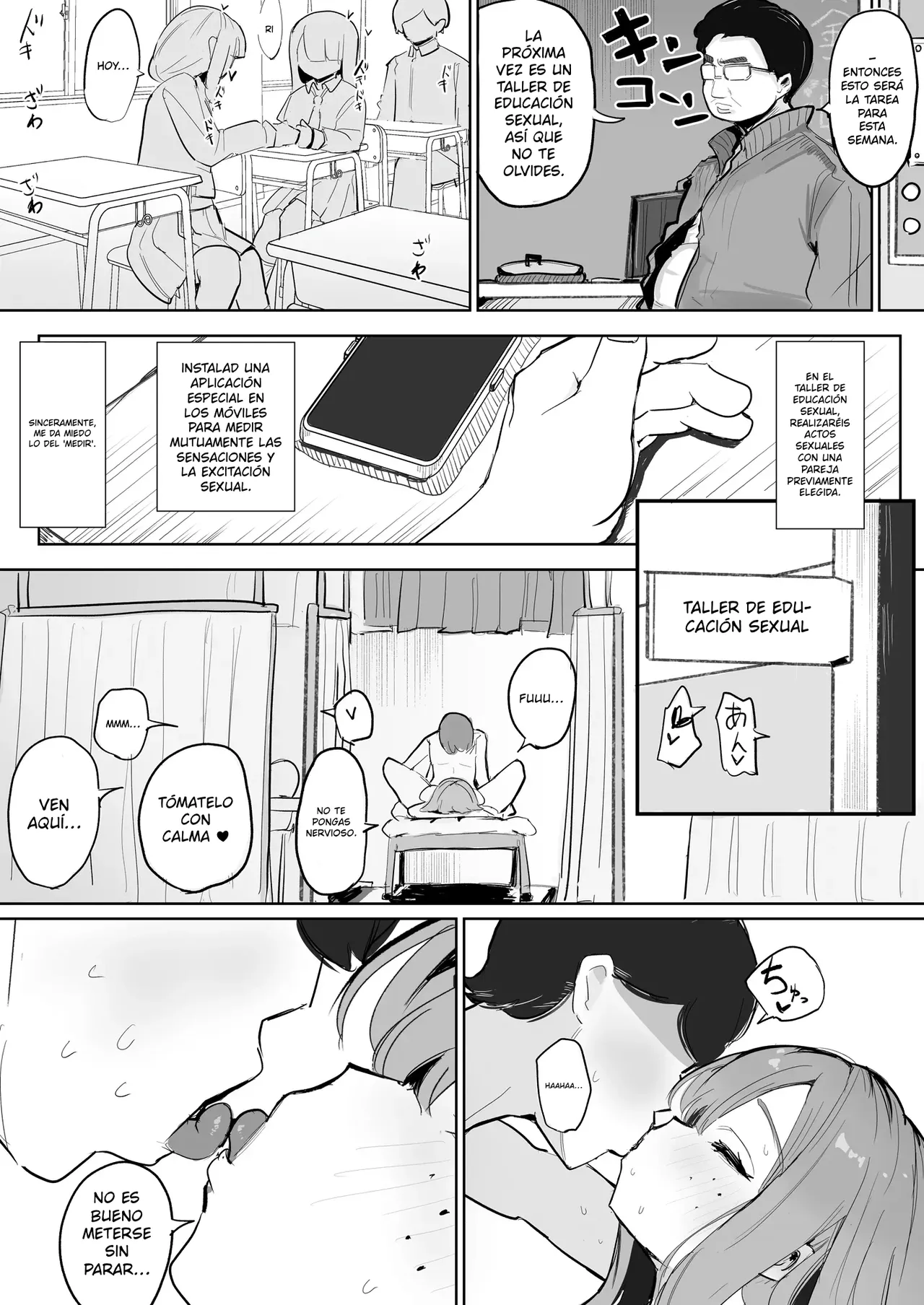 ~Seikyouiku NTR~ Gal Osananajimi Kanojo, Senpai no Noukou Seishidou de Manko Nou ni Ochiru｜~Educación sexual NTR~ Mi novia, una chica guapa con la que crecí, cae en la obsesión sexual tras recibir una intensa formación sexual por parte de un compañero de curso mayor page 5 full