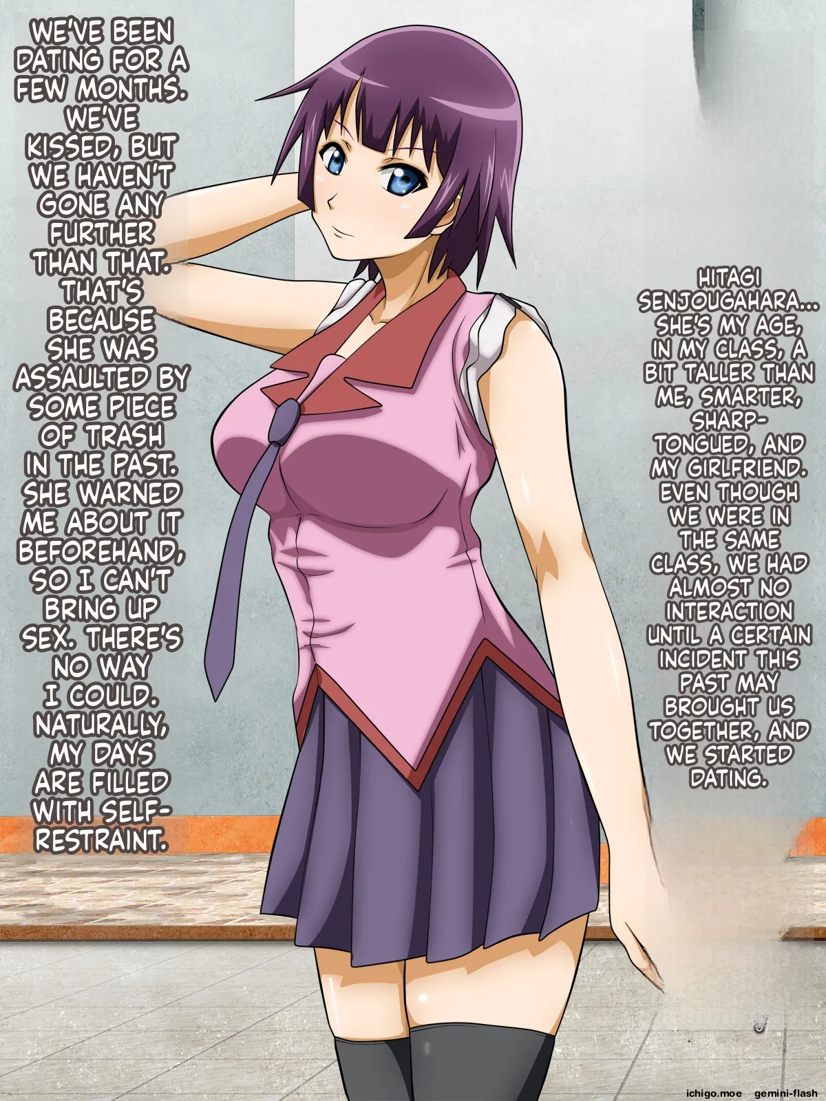 Boku to Kanojo to Migite no Kanojo. page 3 full