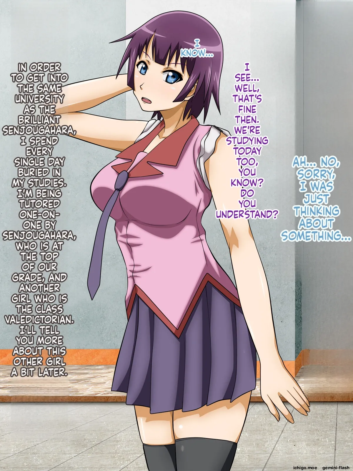 Boku to Kanojo to Migite no Kanojo. page 4 full