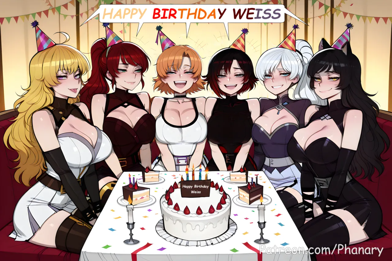 Weiss x RWBY Girls Happy Birthday! page 1 full
