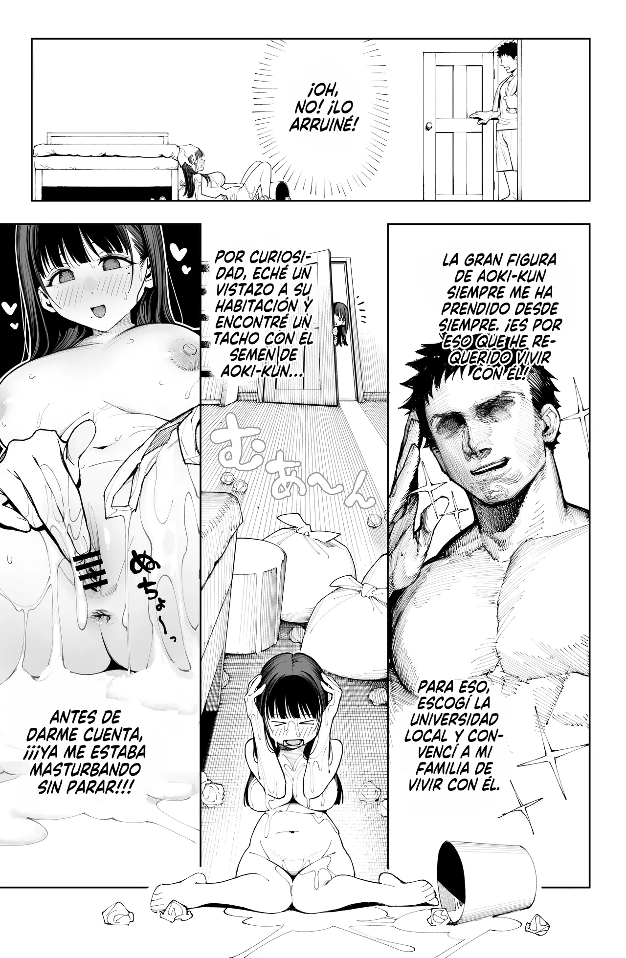 Le di a mi prima una barriga de Embarazada ¡Después de correrme a chorros dentro de ella! page 9 full