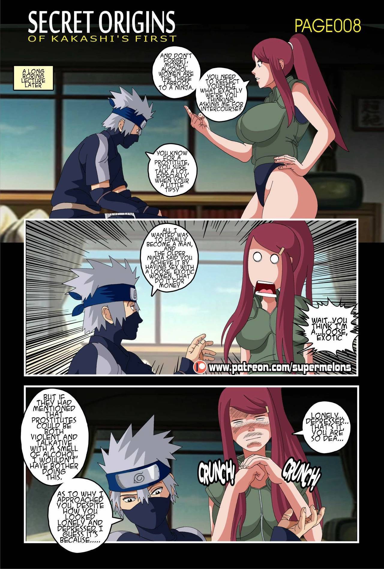 Secret Origins of Kakashi's First page 9 full