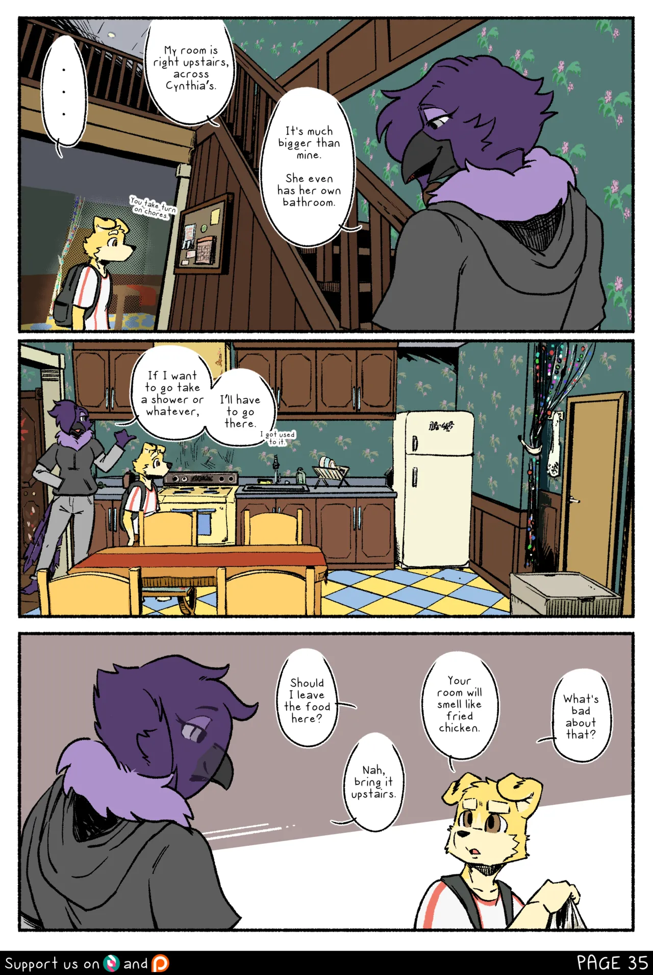 On Her Own: Part 2 page 6 full