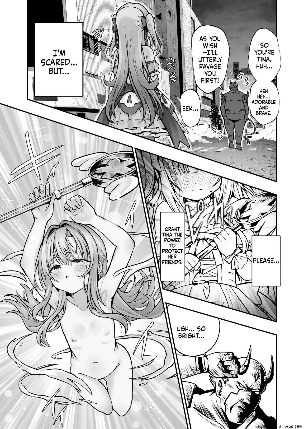 #Tenshi na Mahou Shoujo ga Otosaremasu page 6 full