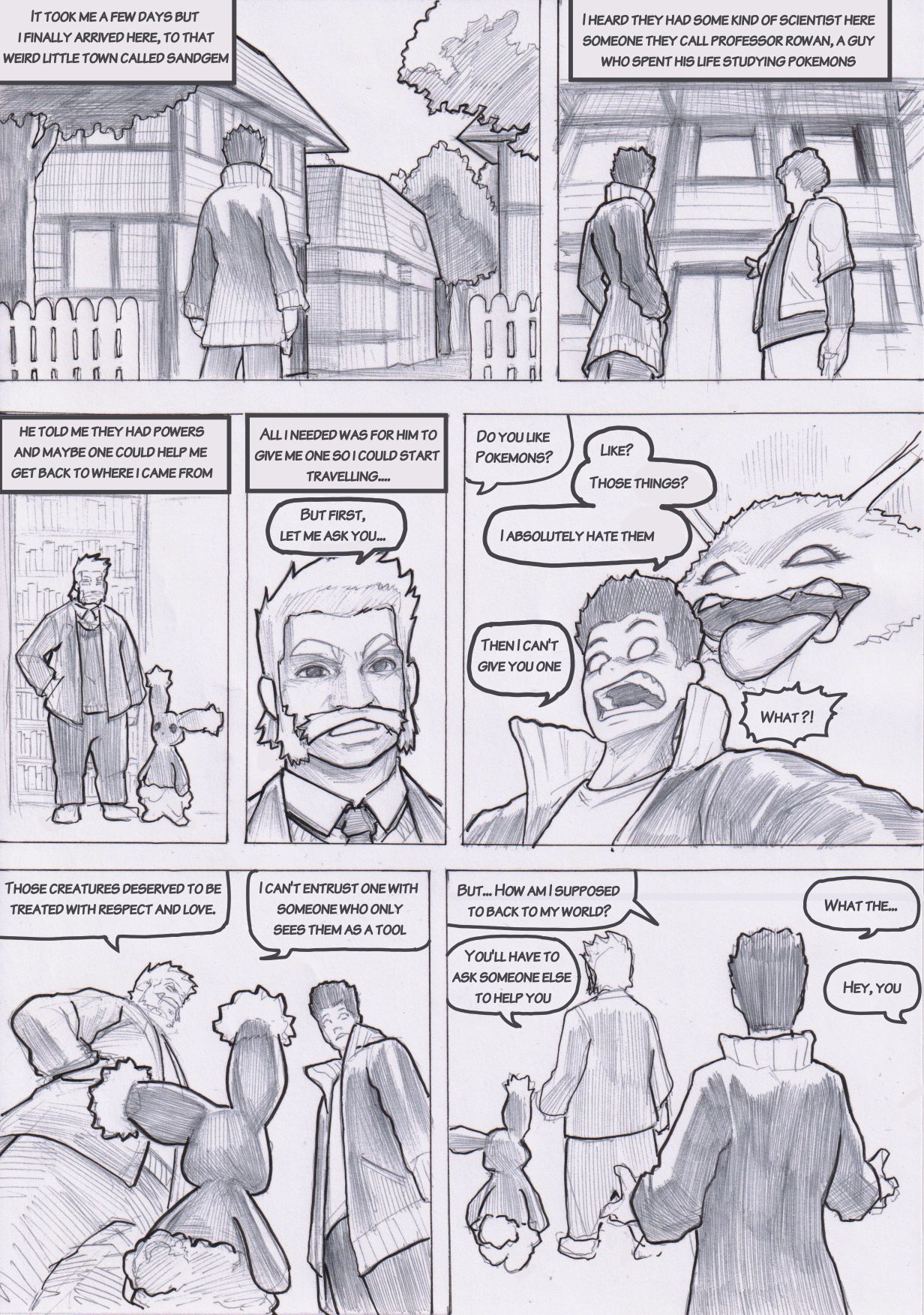 Another kind of Pokemon training - second encounter page 1 full