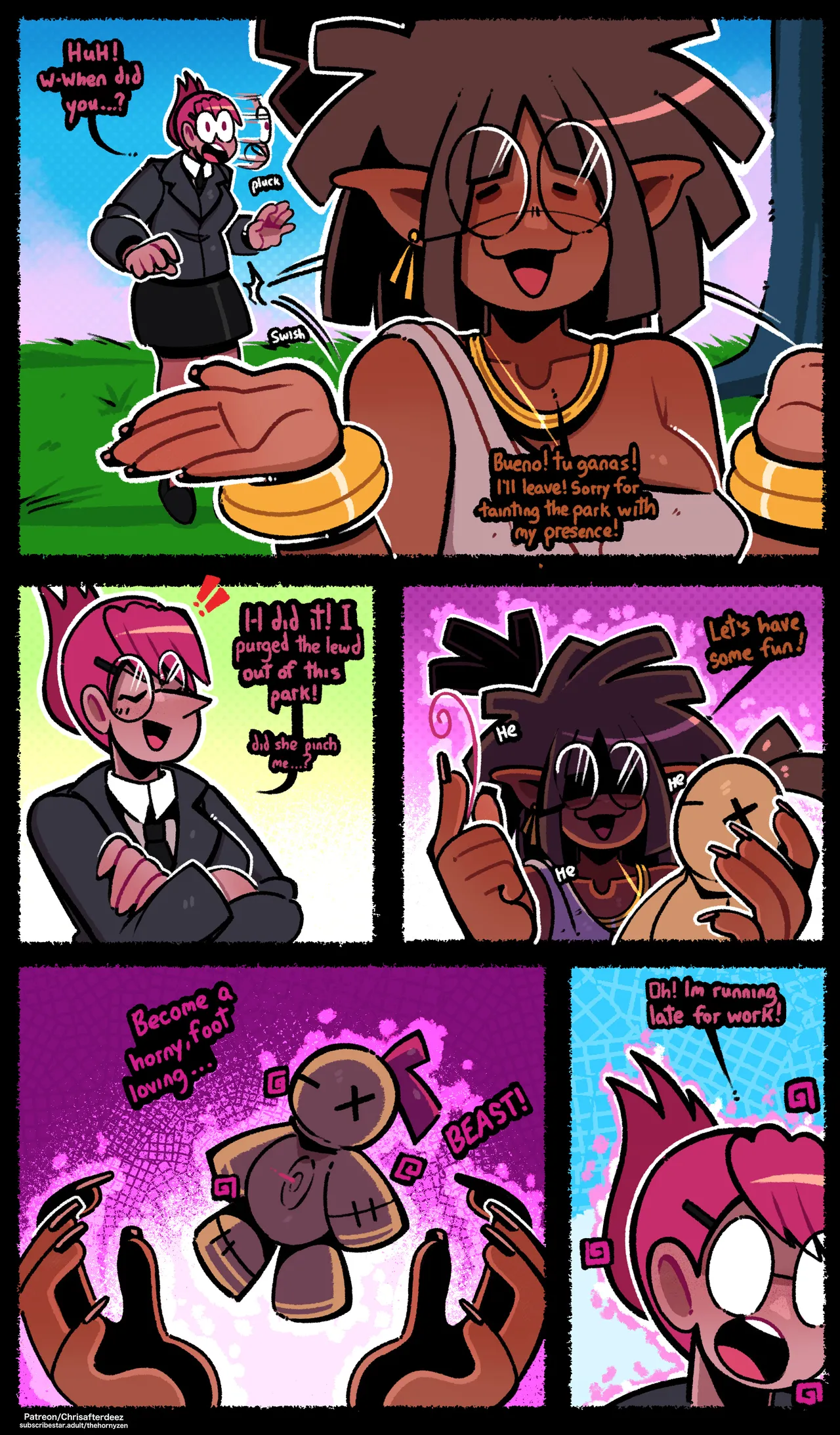 Vanessa and the FOOT BEAST! page 2 full
