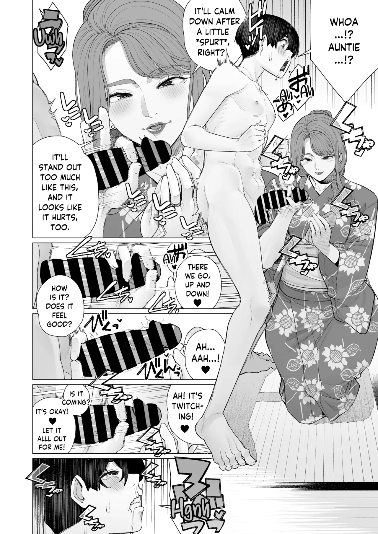 Yukata to Mama to Hanabi Taikai | Fireworks Festival Yukata Fitting With His Mom page 4 full