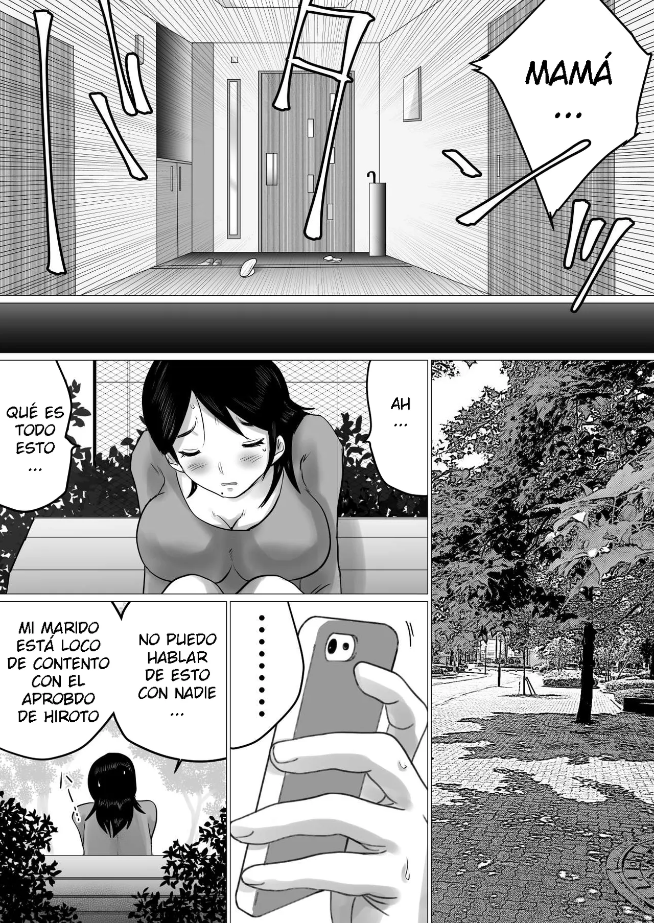 Makoto Shiyaka - Goukaku Iwai ni SEX wo Nedarareta Haha ESP page 7 full