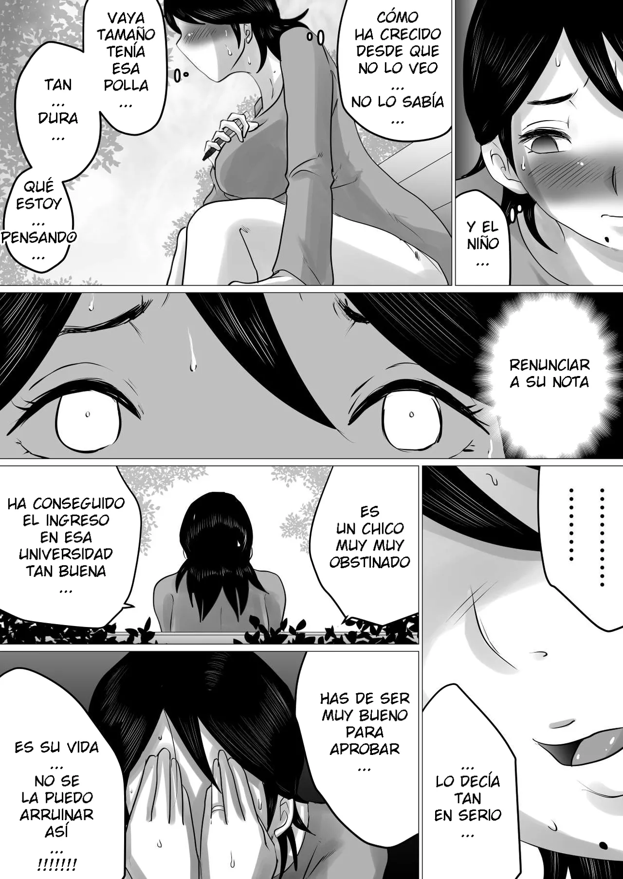 Makoto Shiyaka - Goukaku Iwai ni SEX wo Nedarareta Haha ESP page 8 full