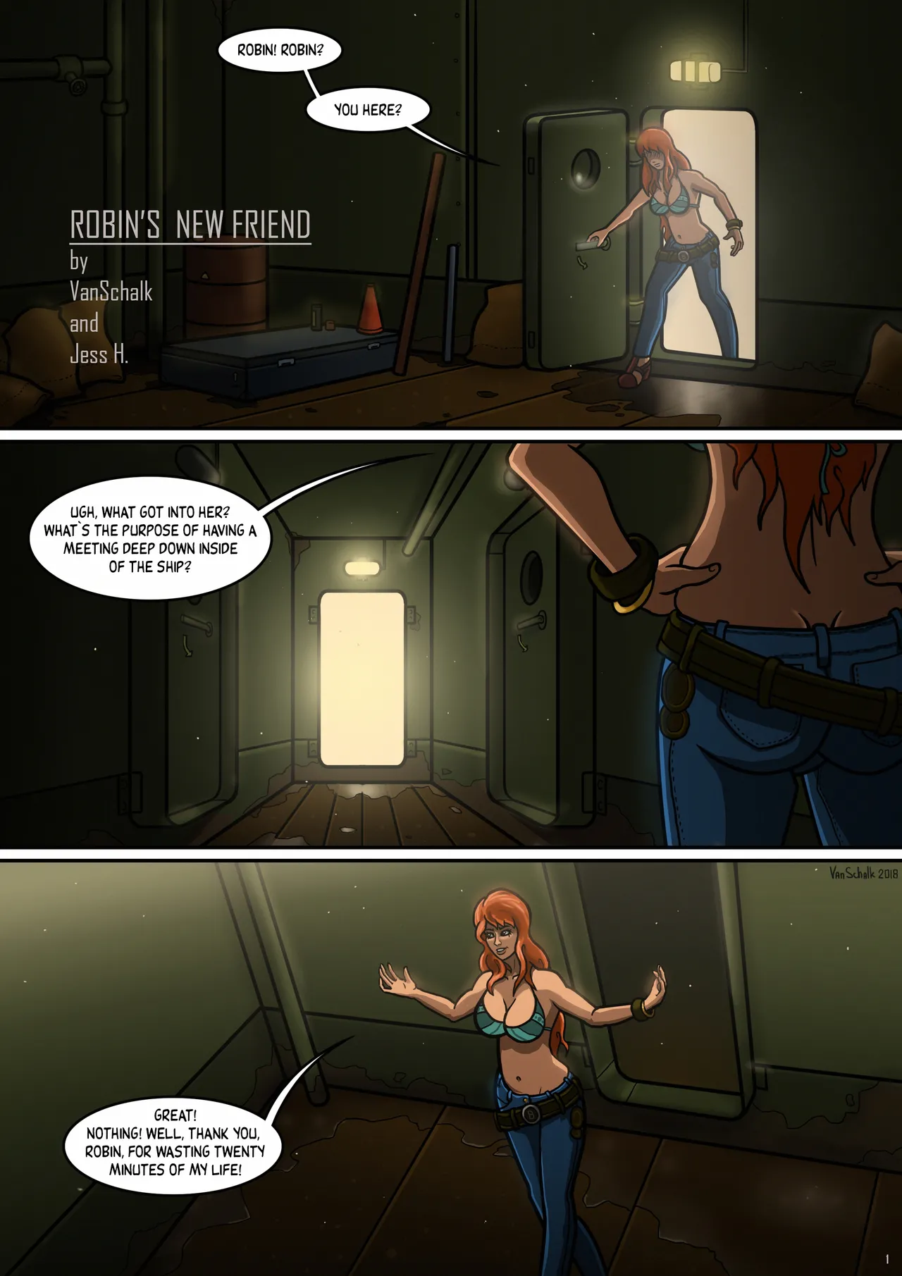 Robin's New Friend page 1 full