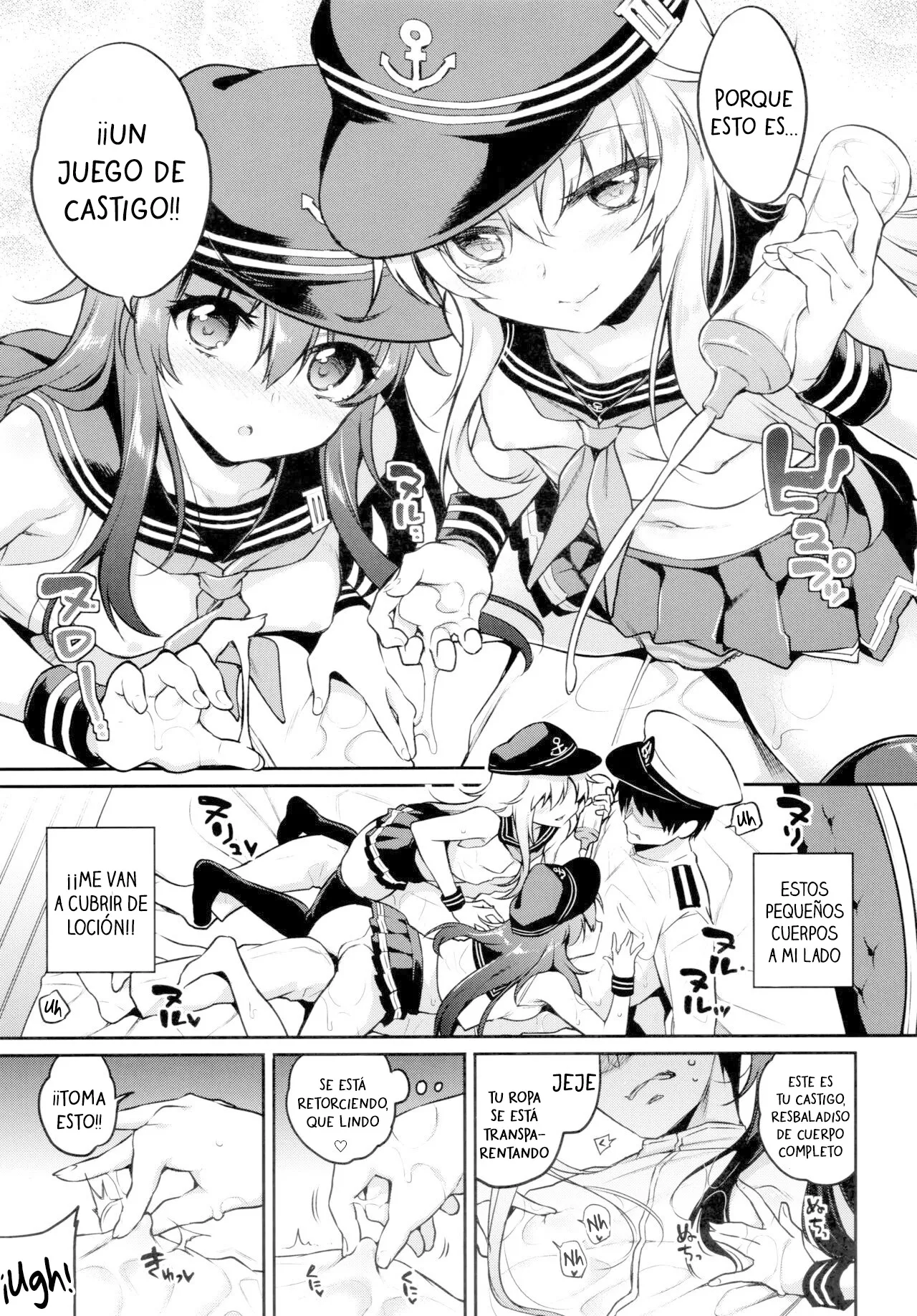 Akatsuki Hibiki-chan x Gyaku Batsu Game | Akatsuki-chan y Hibiki-chan x Juego de castigo inverso page 6 full