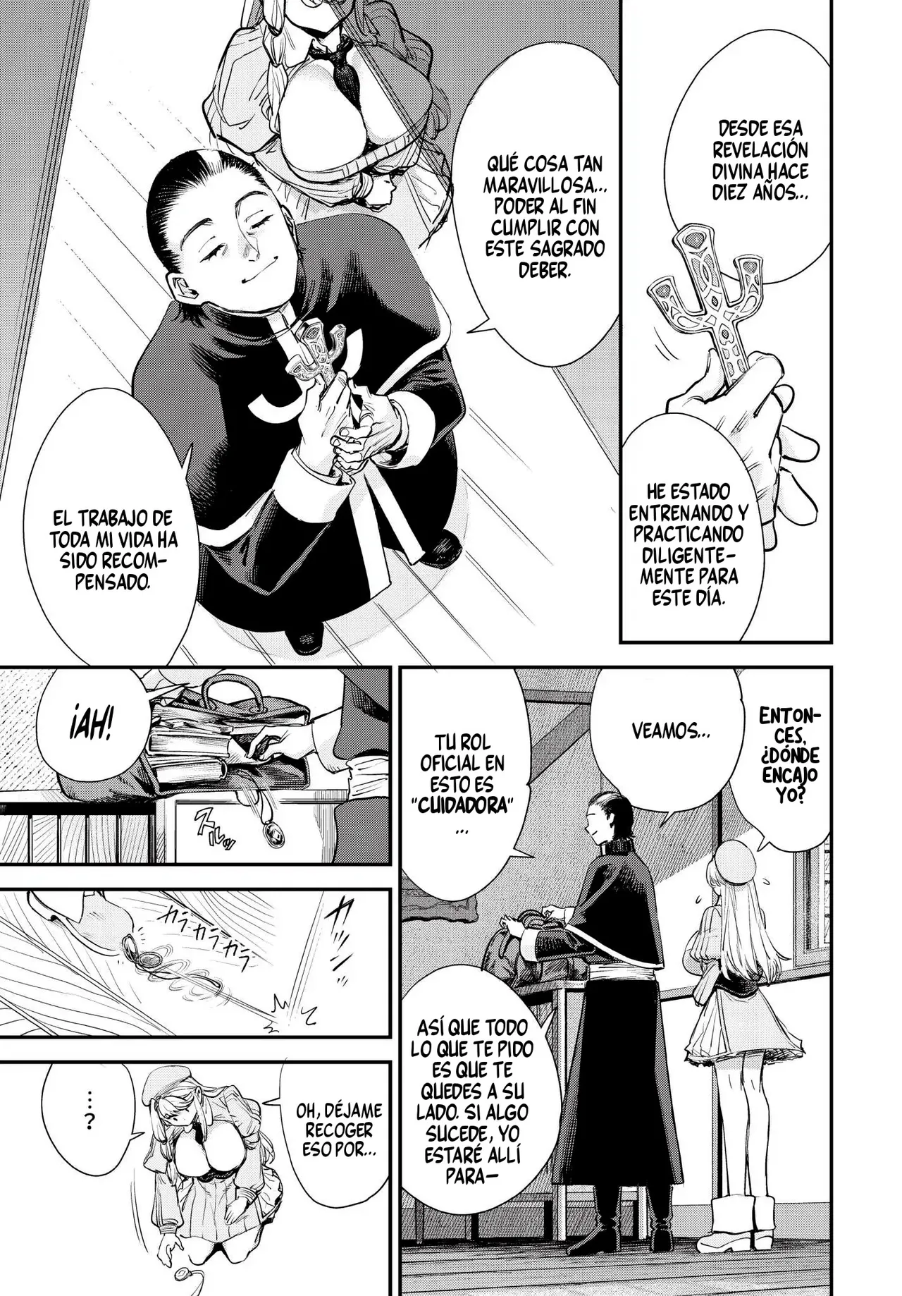 La Recepcionista del Gremio de Aventureros era una Puta Vol.5 page 9 full