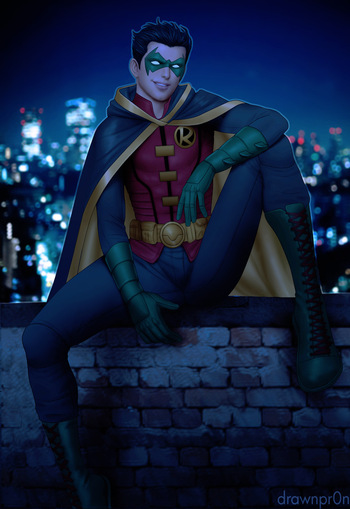 Damian Wayne cover