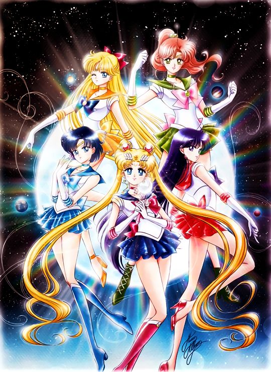 Sailor moon art compilation page 6 full