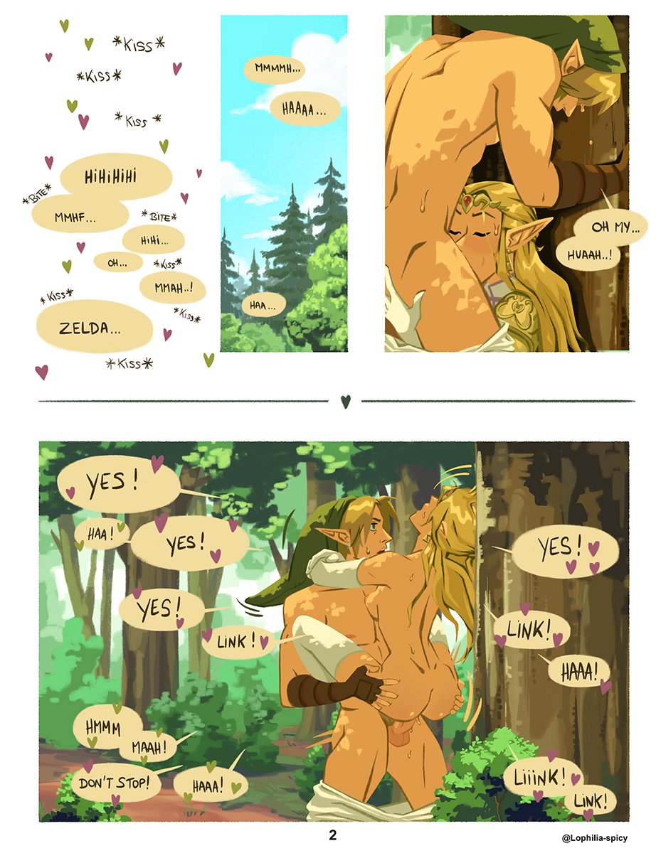 Link &amp; Zelda's Secret Rendezvous page 4 full